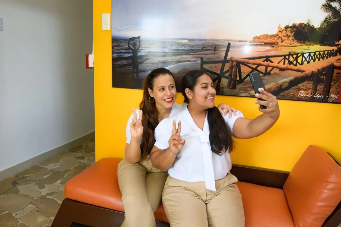 Living room in Hotel de Alborada