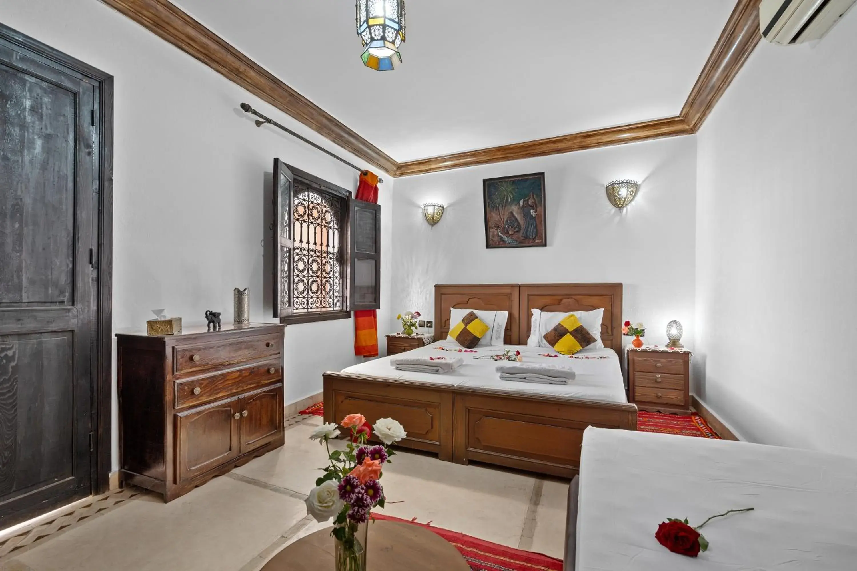 Bed in Riad Marwa Marrakech Bed in Riad Marwa Marrakech