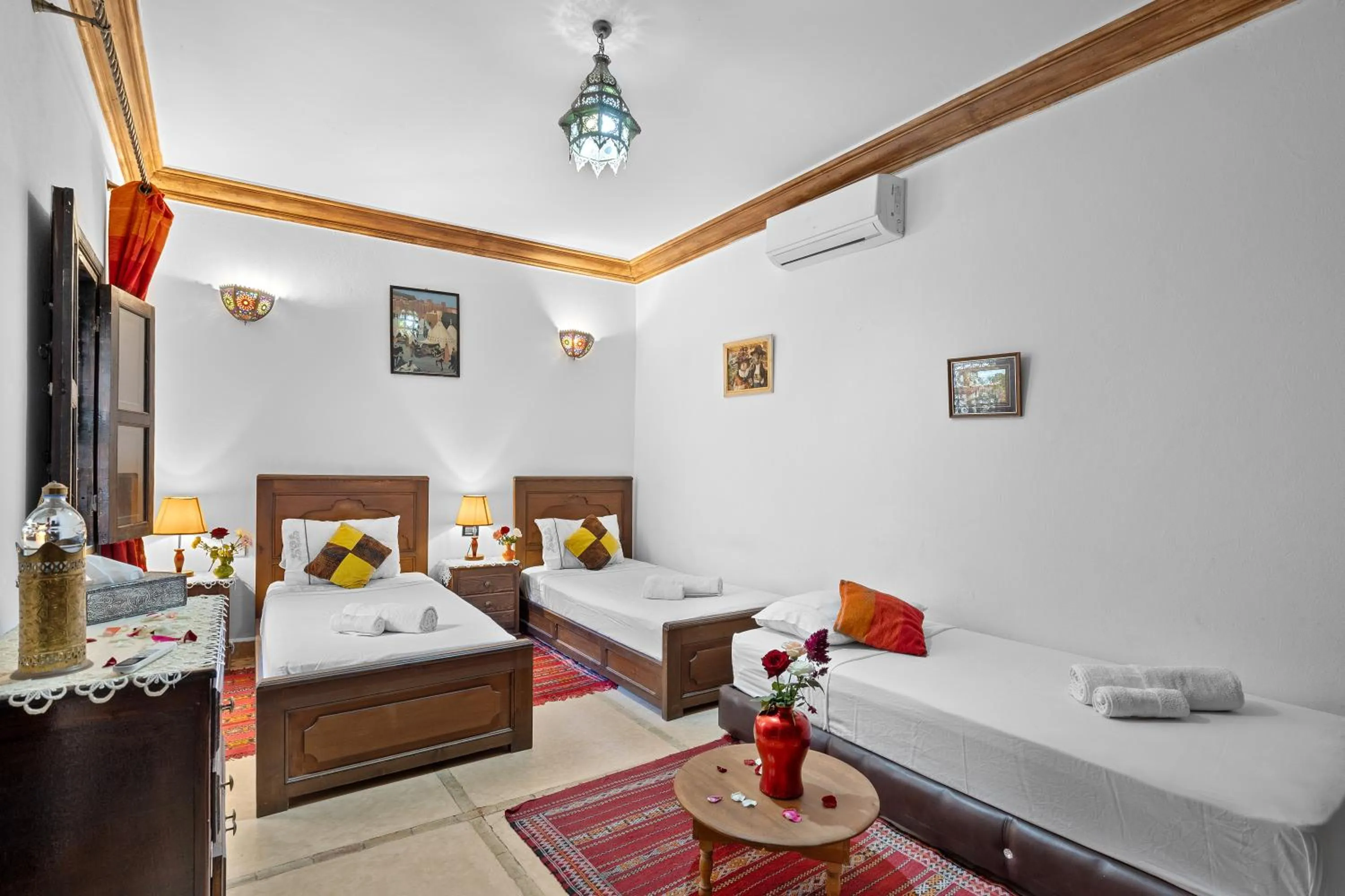 Bed in Riad Marwa Marrakech