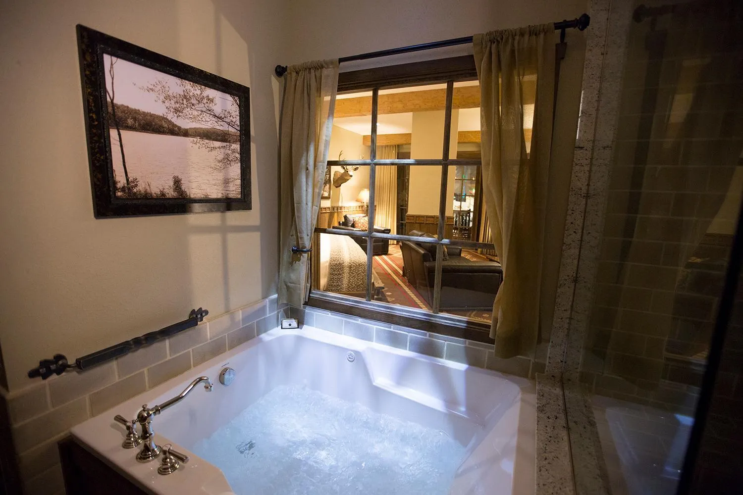 Bathroom in Big Cypress Lodge