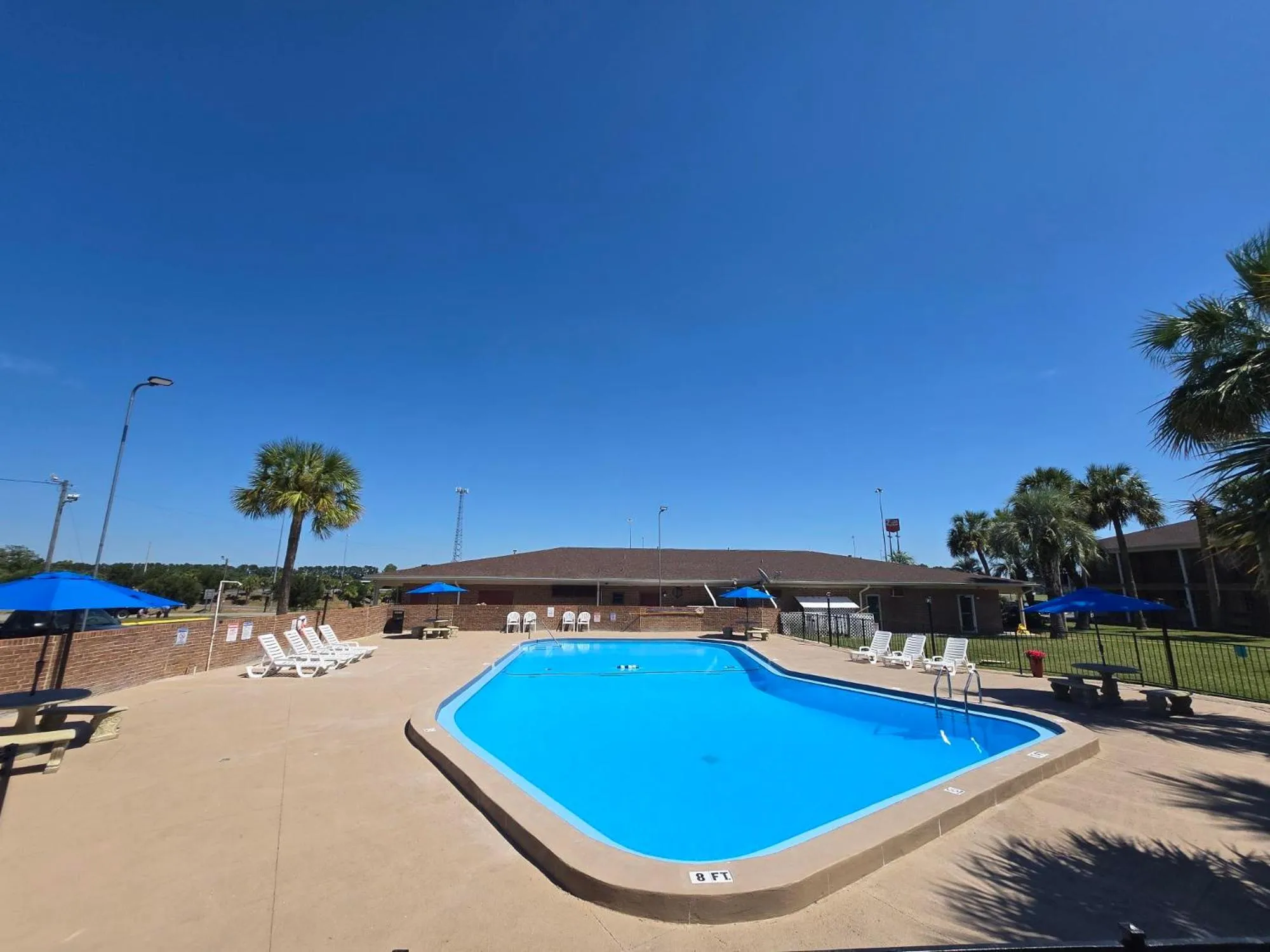 Swimming pool in Super 8 by Wyndham Lake City