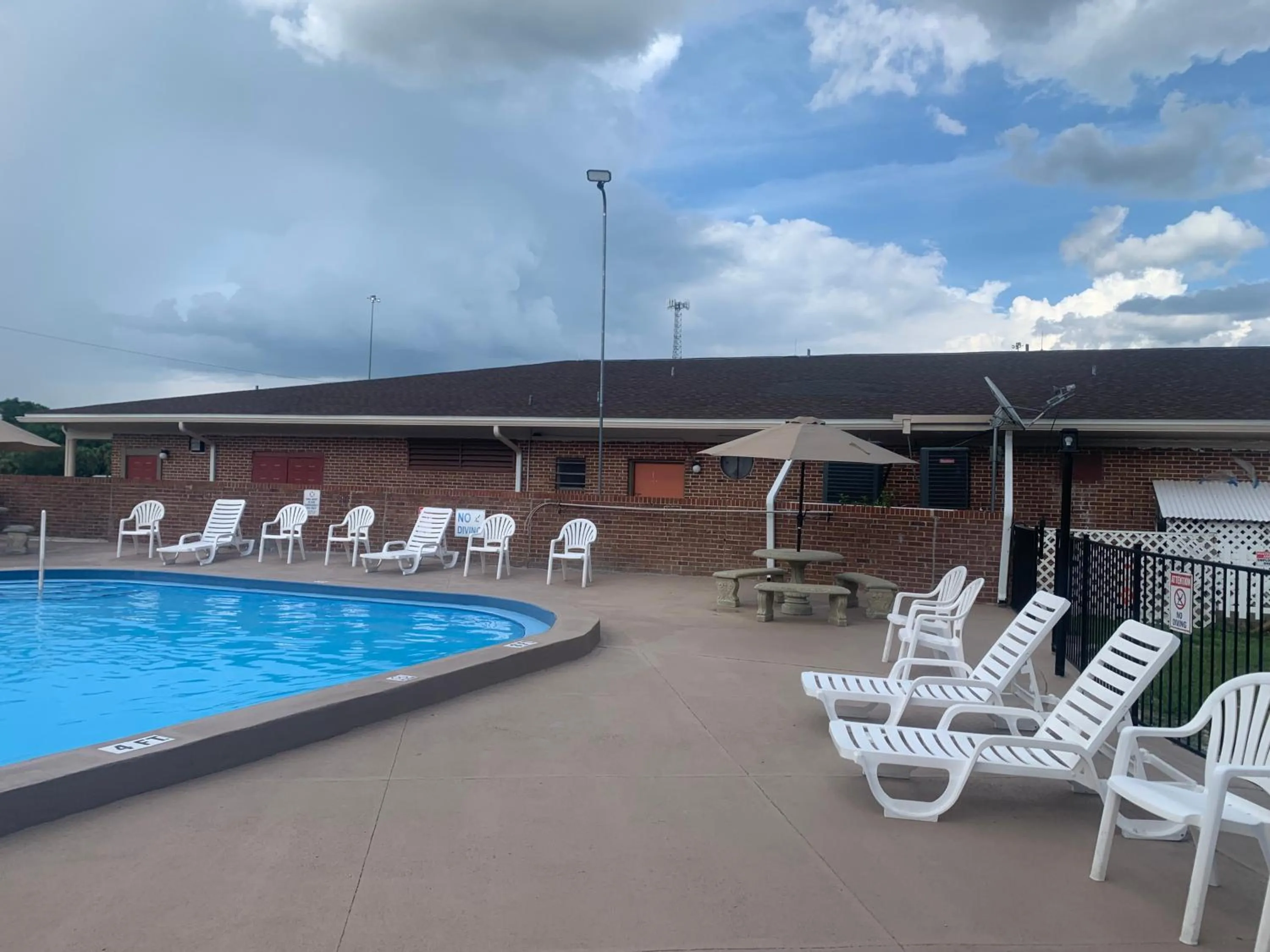 Patio in Super 8 by Wyndham Lake City