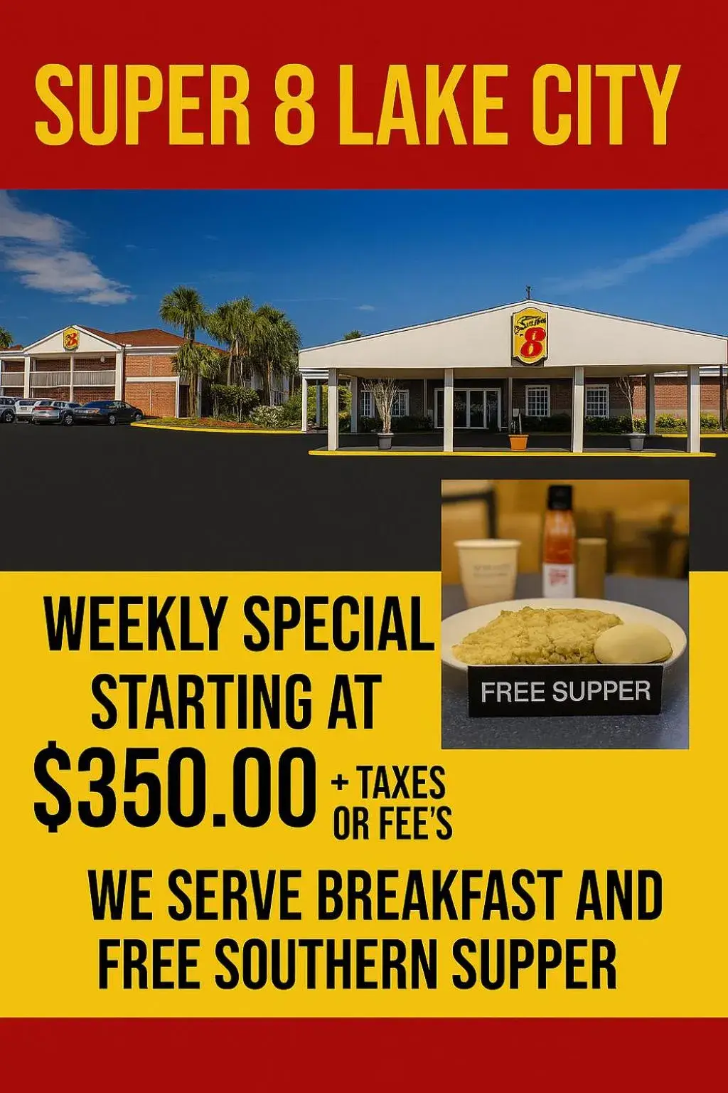 Property building in Super 8 by Wyndham Lake City Property building in Super 8 by Wyndham Lake City