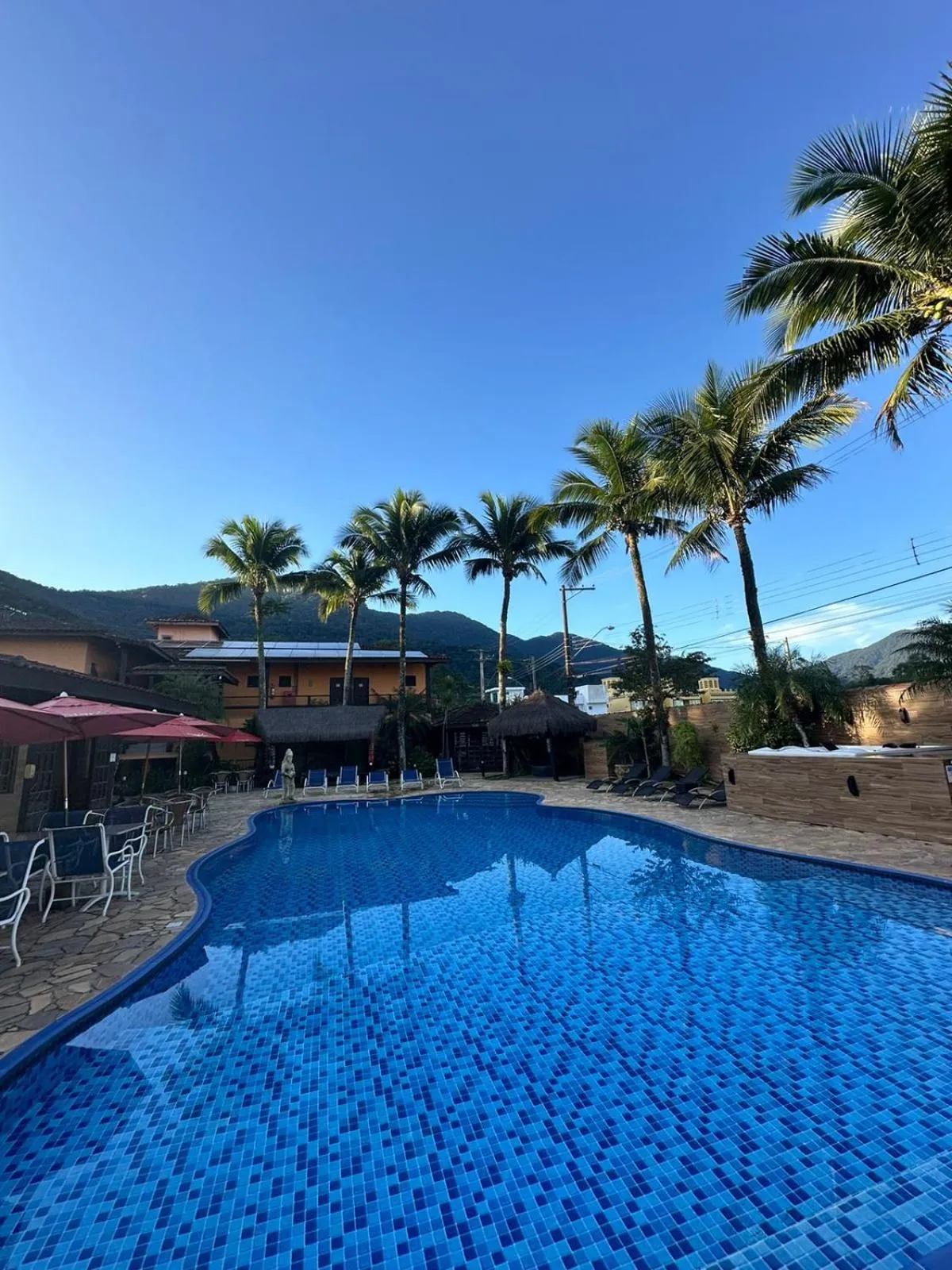 Swimming pool in Hotel Pousada dos Condes
