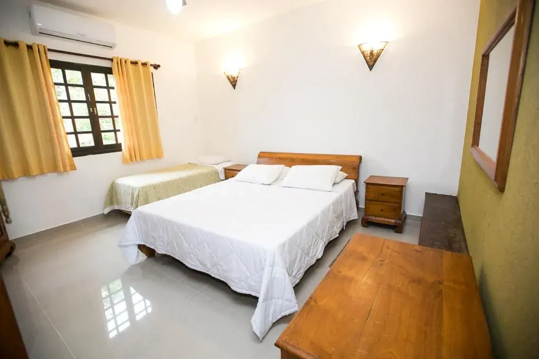 Bed in Hotel Pousada dos Condes Bed in Hotel Pousada dos Condes