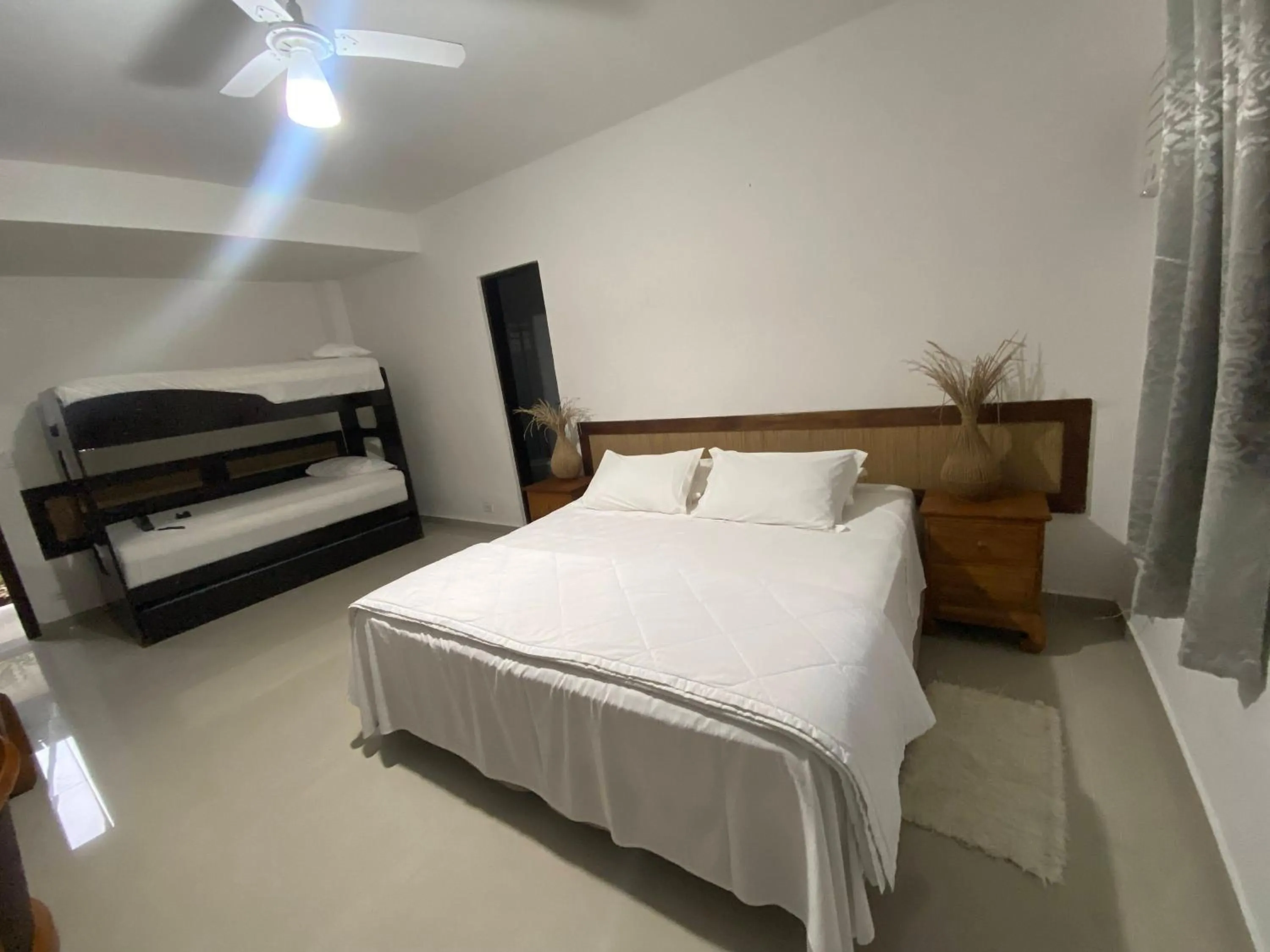 Bed in Hotel Pousada dos Condes