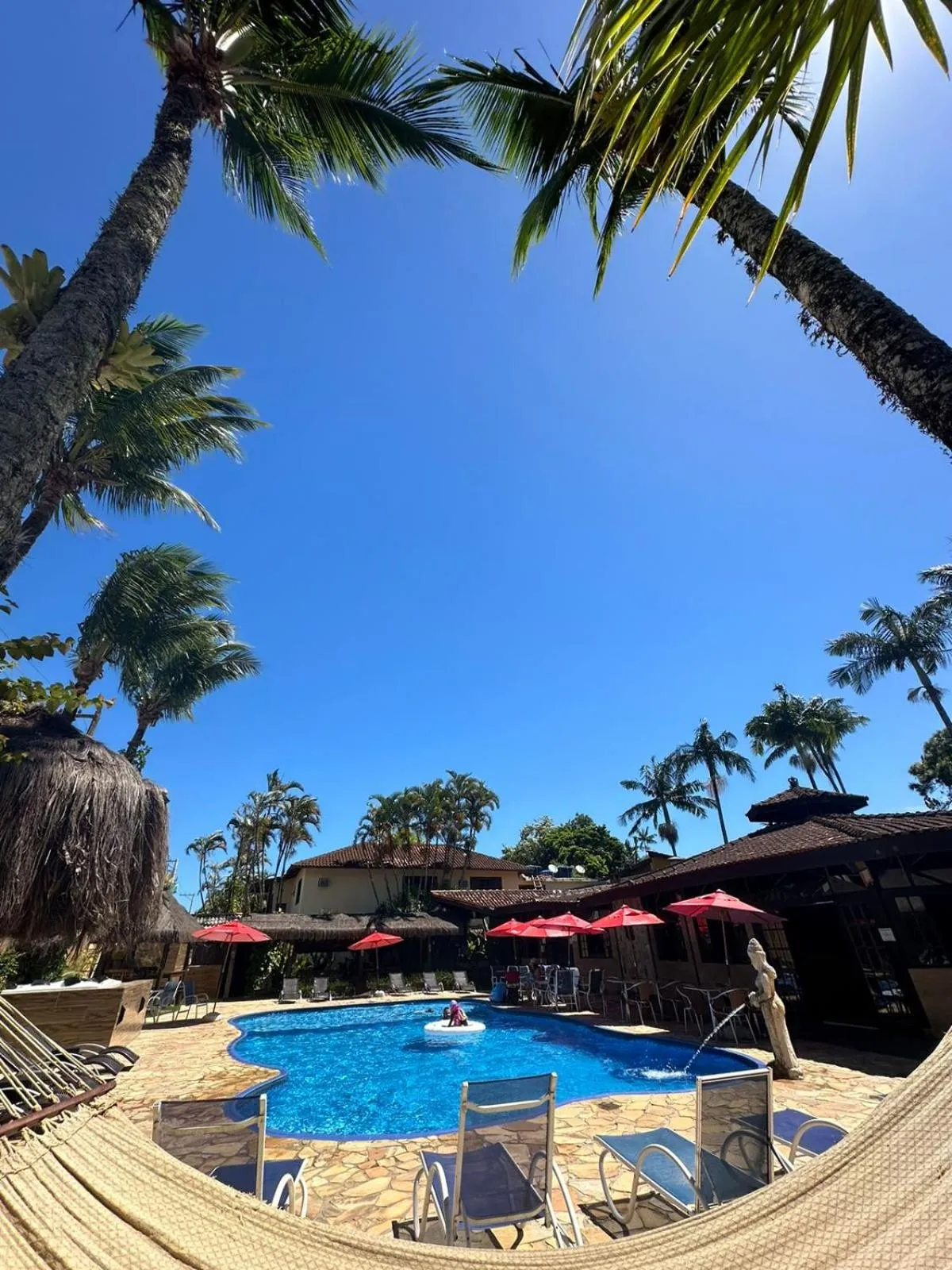 Swimming pool in Hotel Pousada dos Condes