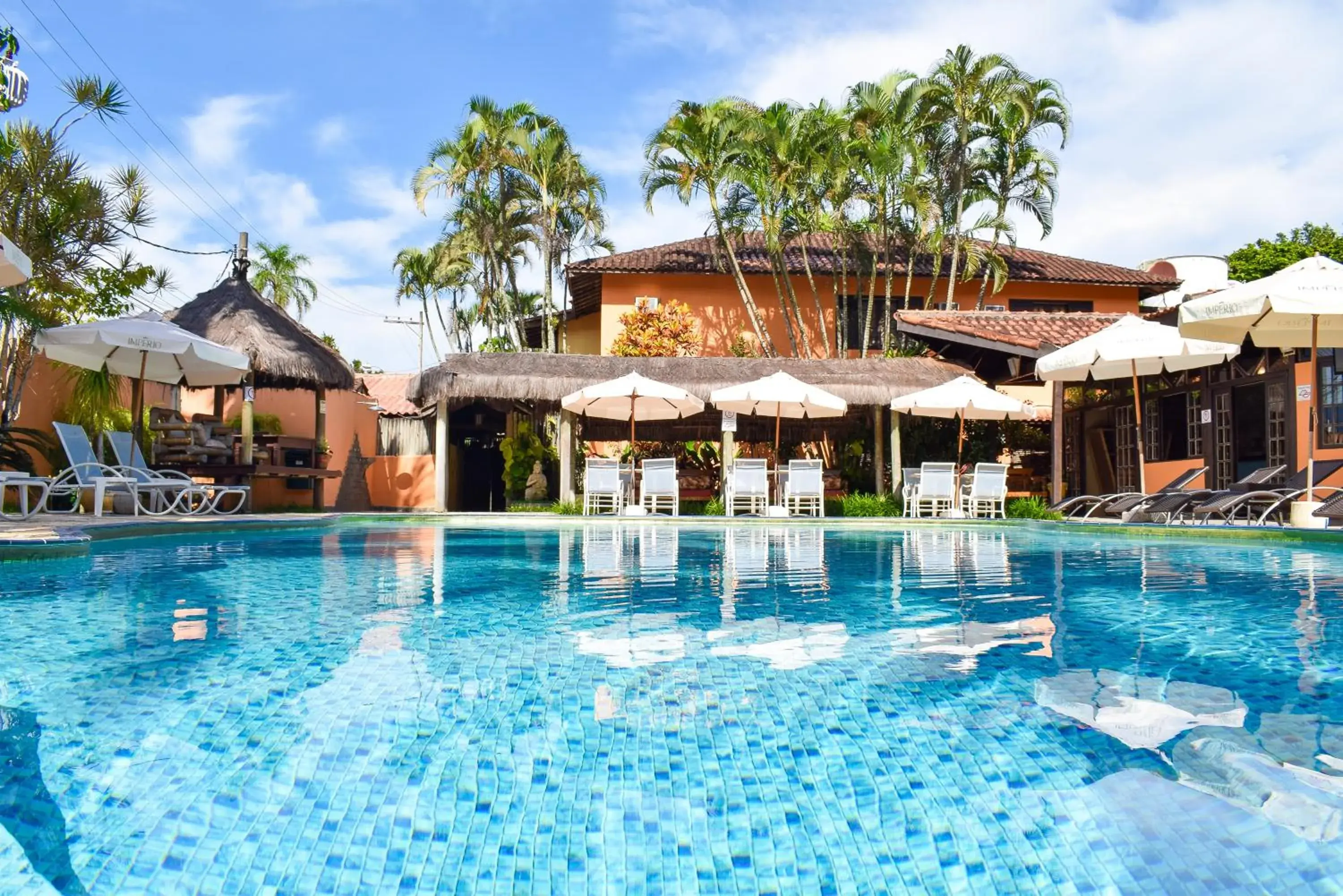Swimming pool in Hotel Pousada dos Condes Swimming pool in Hotel Pousada dos Condes