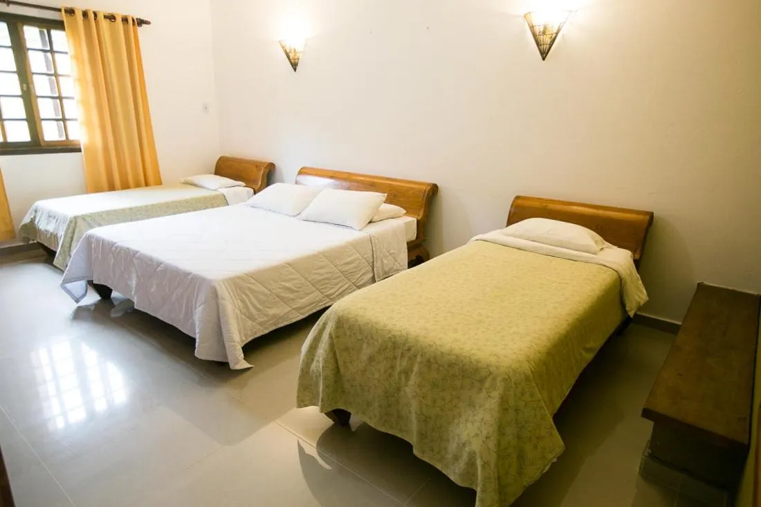 Bed in Hotel Pousada dos Condes