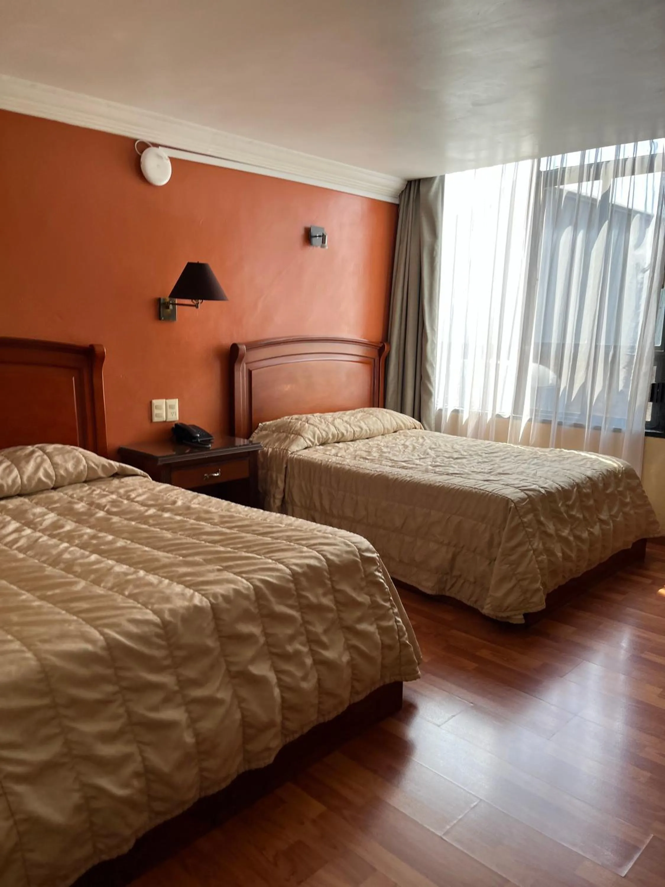 Bed in Hotel Gilfer Puebla Centro Histórico