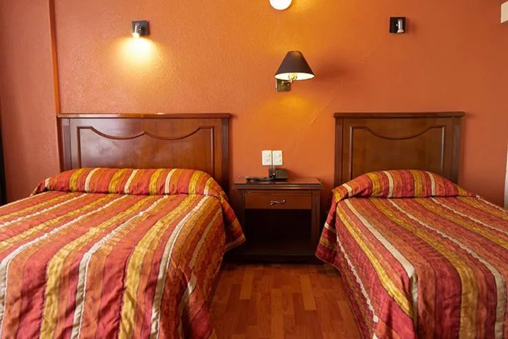 Bed in Hotel Gilfer Puebla Centro Histórico