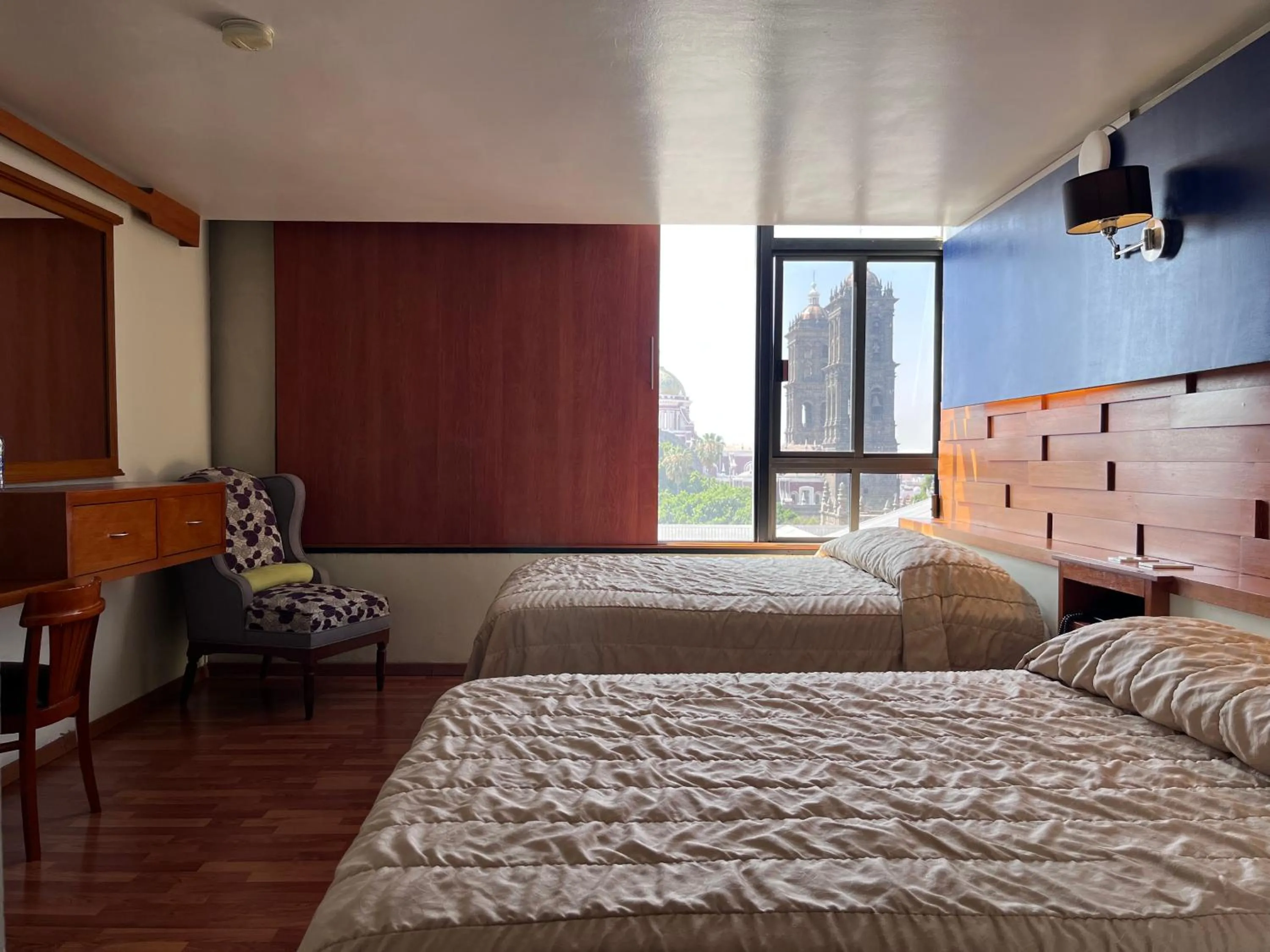 Bed in Hotel Gilfer Puebla Centro Histórico