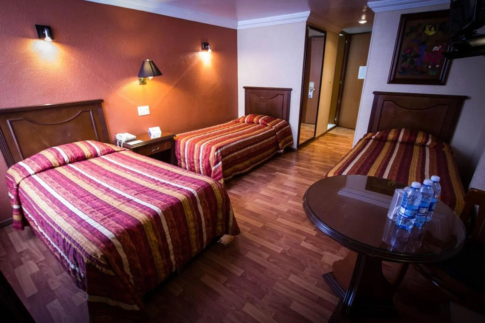 Bed in Hotel Gilfer Puebla Centro Histórico