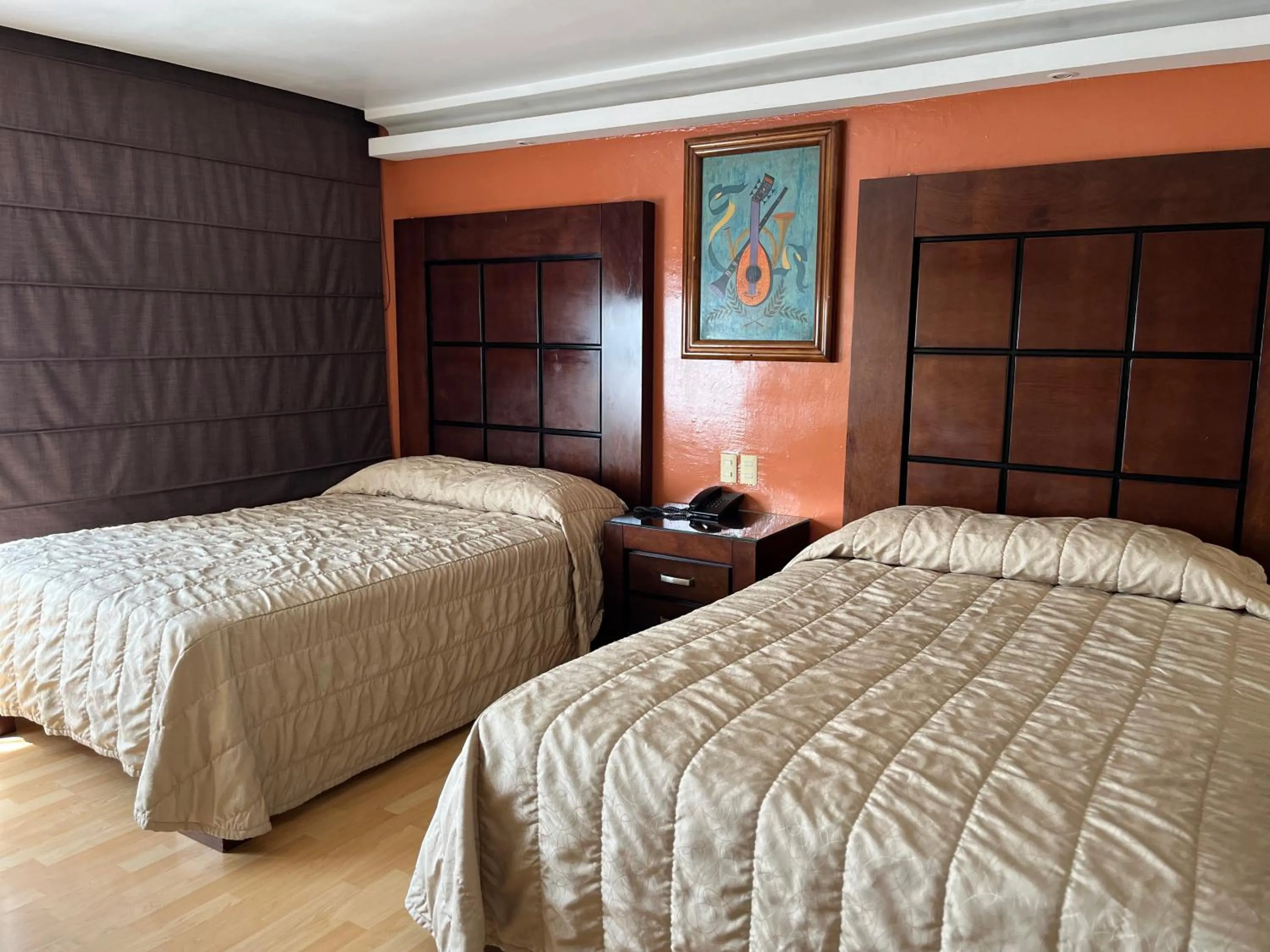 Bed in Hotel Gilfer Puebla Centro Histórico