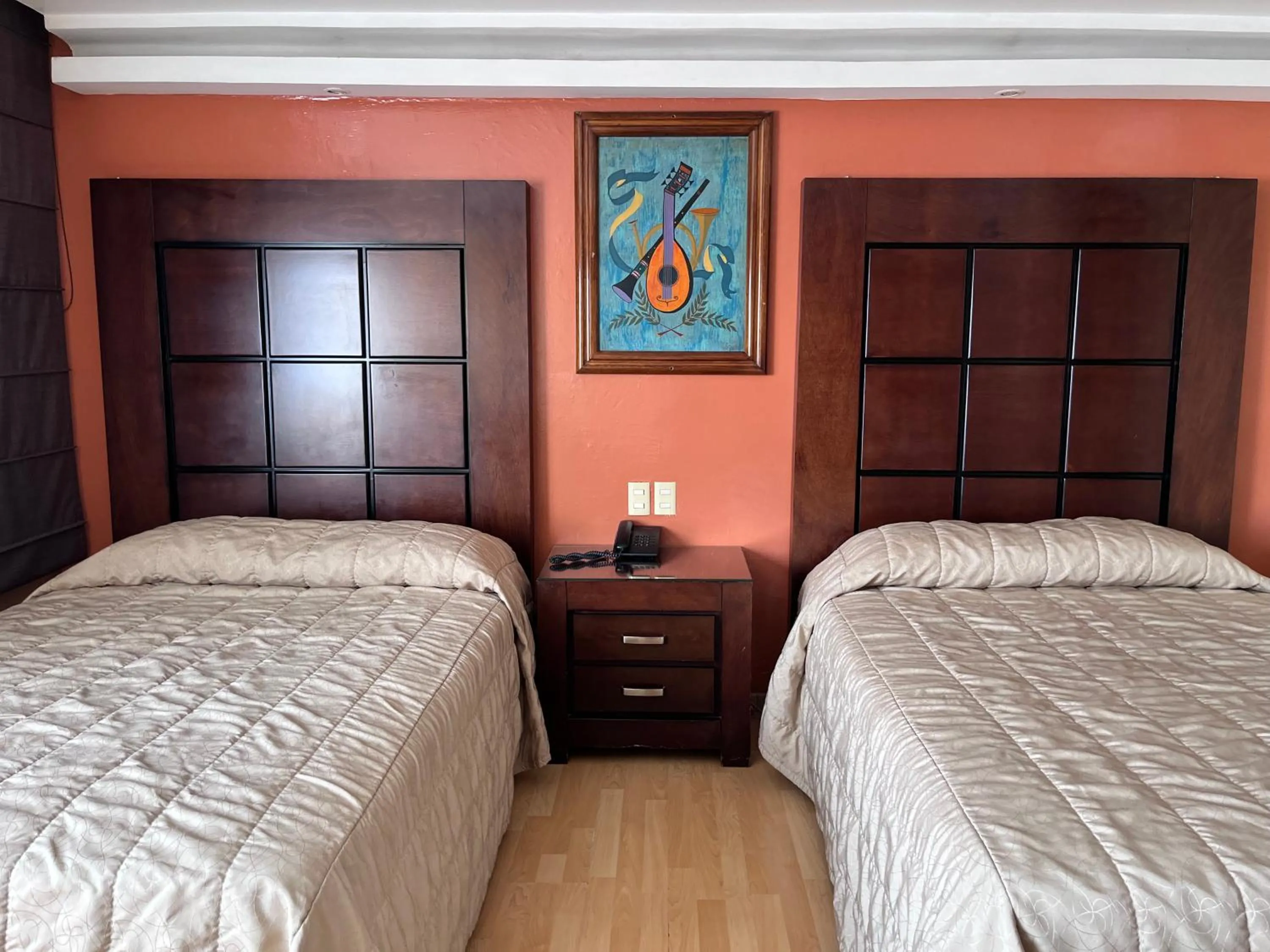 Bed in Hotel Gilfer Puebla Centro Histórico