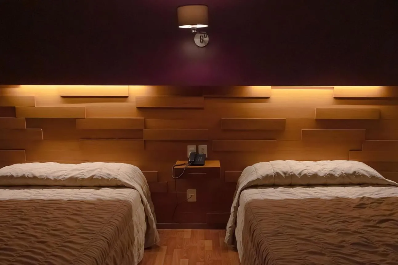 Bed in Hotel Gilfer Puebla Centro Histórico