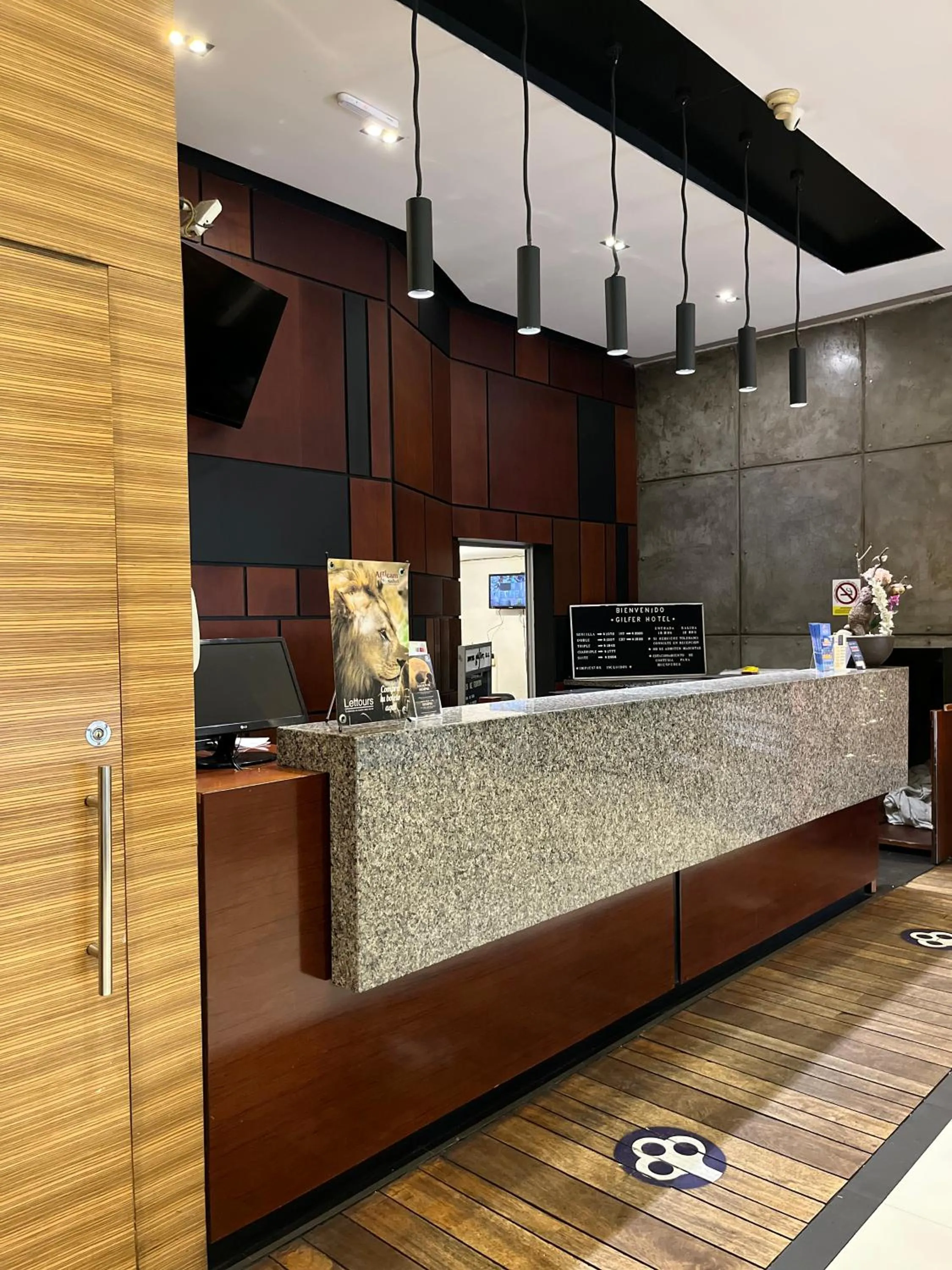 Lobby or reception in Hotel Gilfer Puebla Centro Histórico