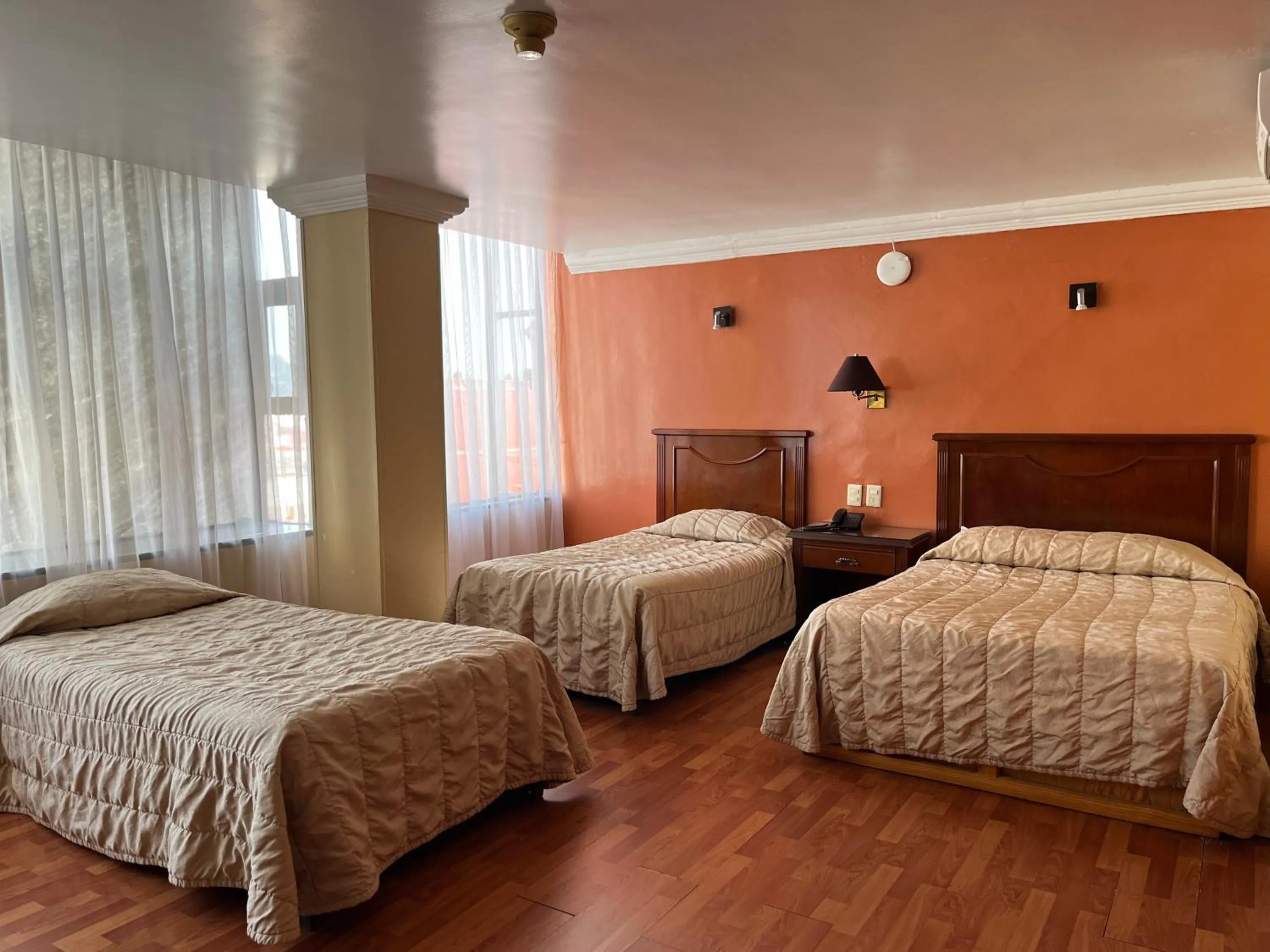 Bed in Hotel Gilfer Puebla Centro Histórico