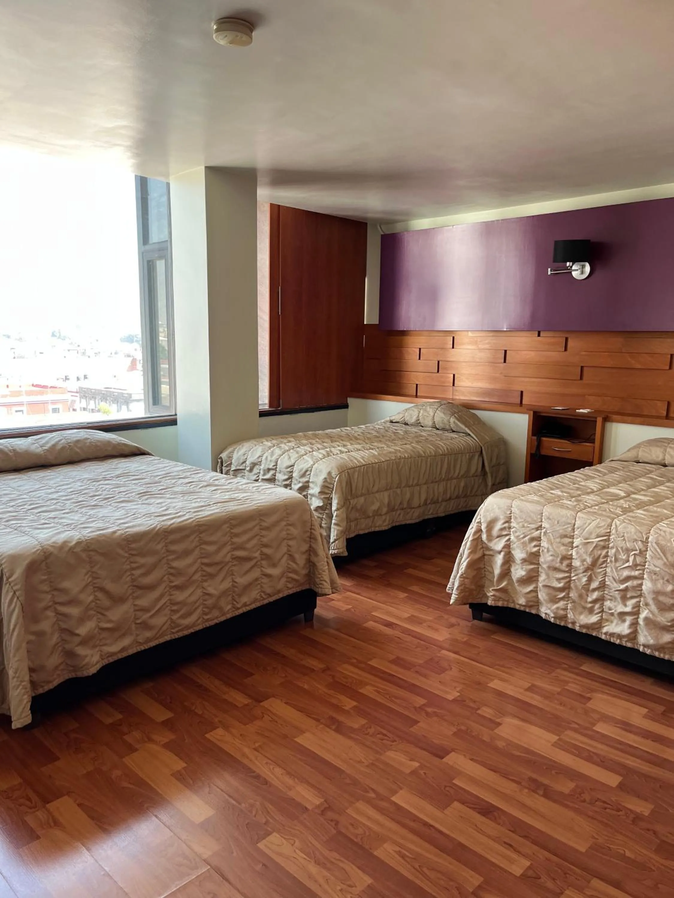 Bed in Hotel Gilfer Puebla Centro Histórico