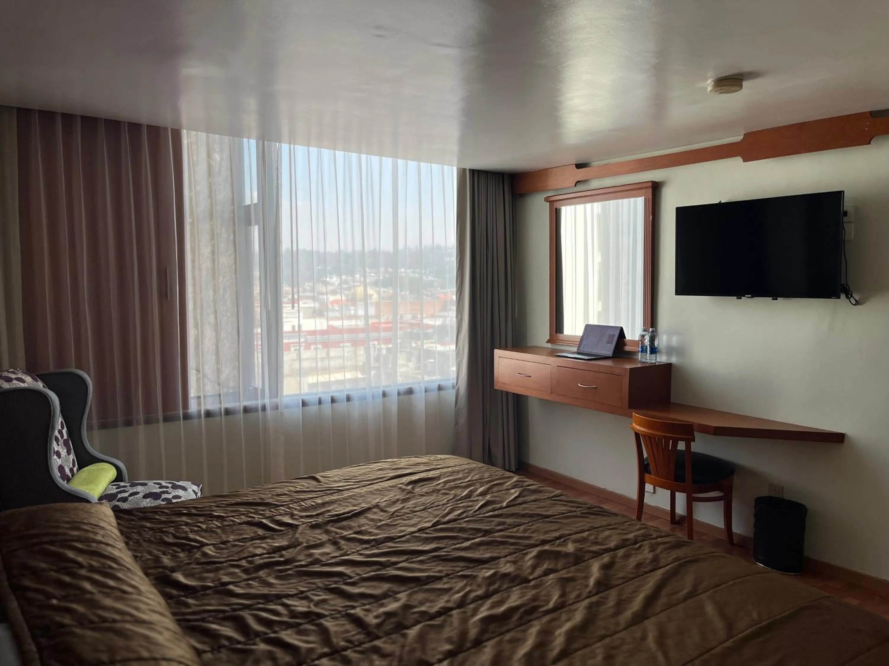 Bed in Hotel Gilfer Puebla Centro Histórico