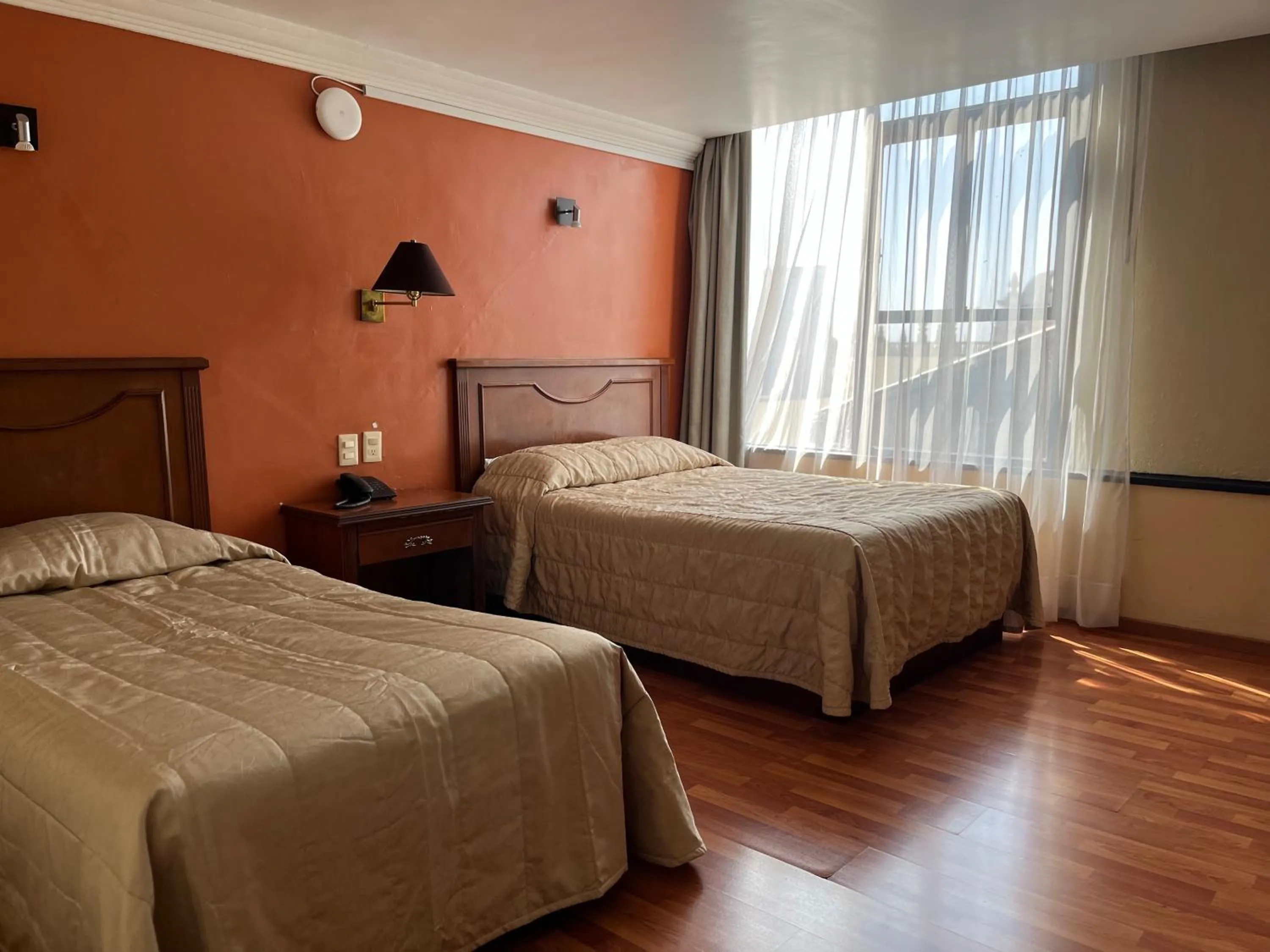Bed in Hotel Gilfer Puebla Centro Histórico