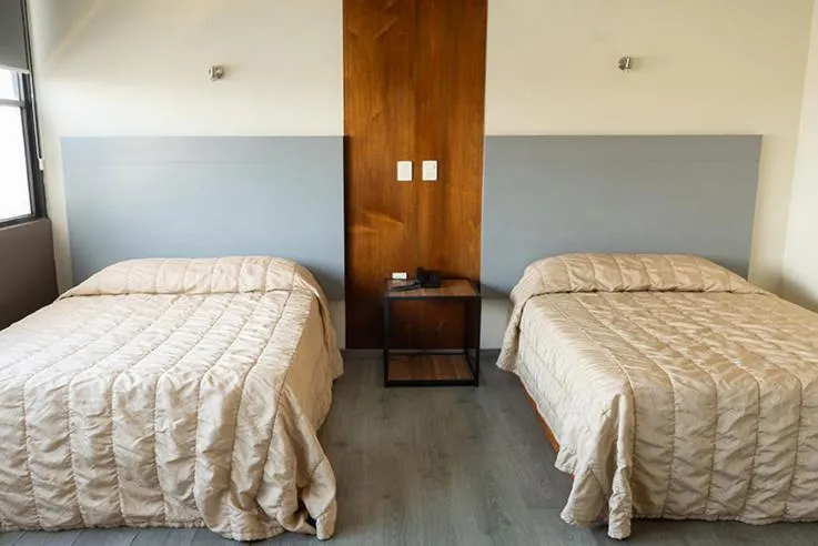 Bed in Hotel Gilfer Puebla Centro Histórico