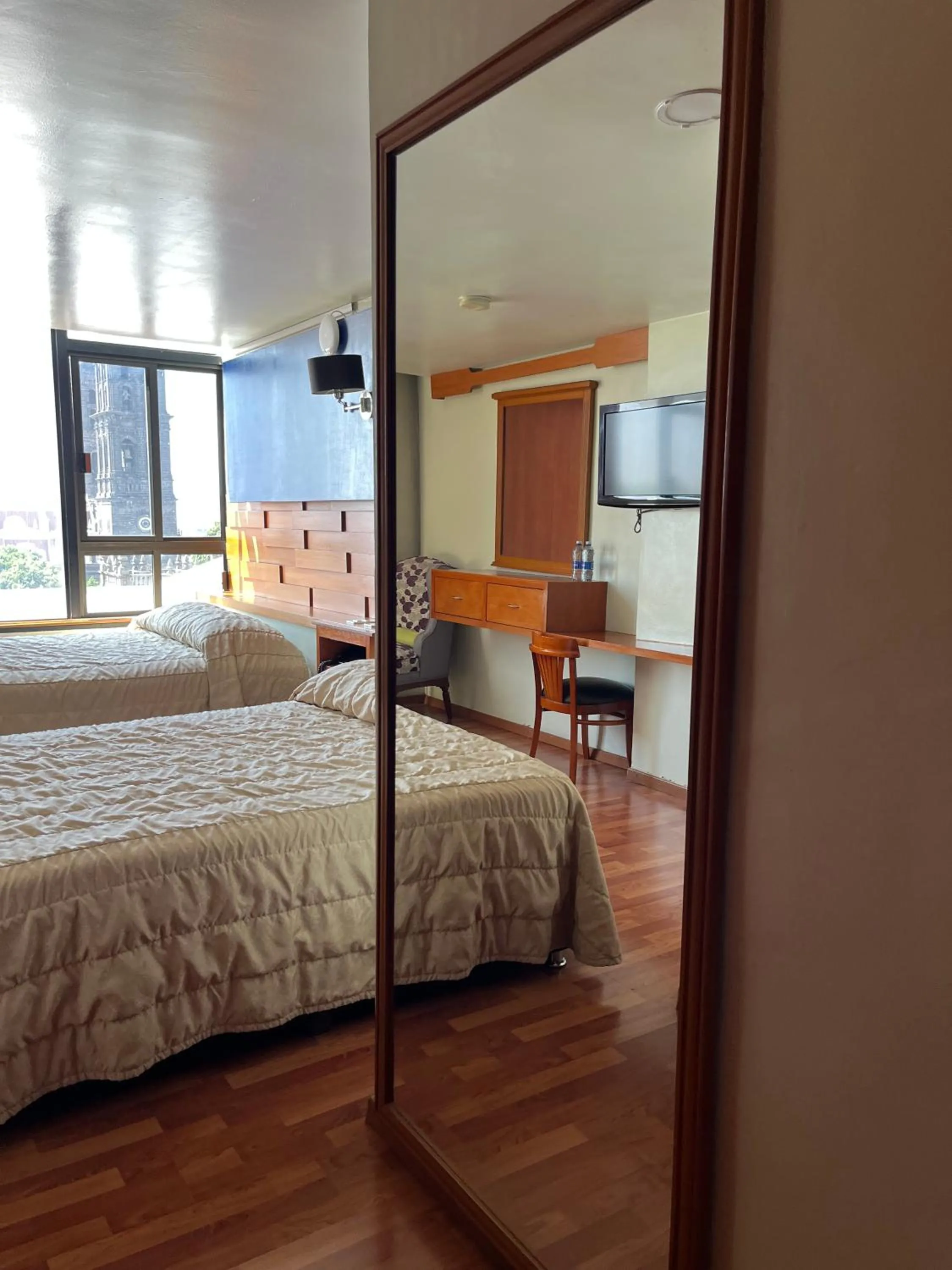 Bed in Hotel Gilfer Puebla Centro Histórico