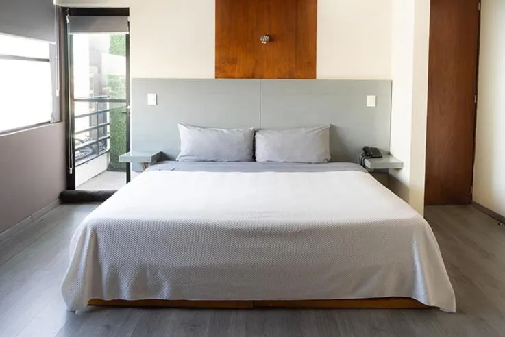 Bed in Hotel Gilfer Puebla Centro Histórico