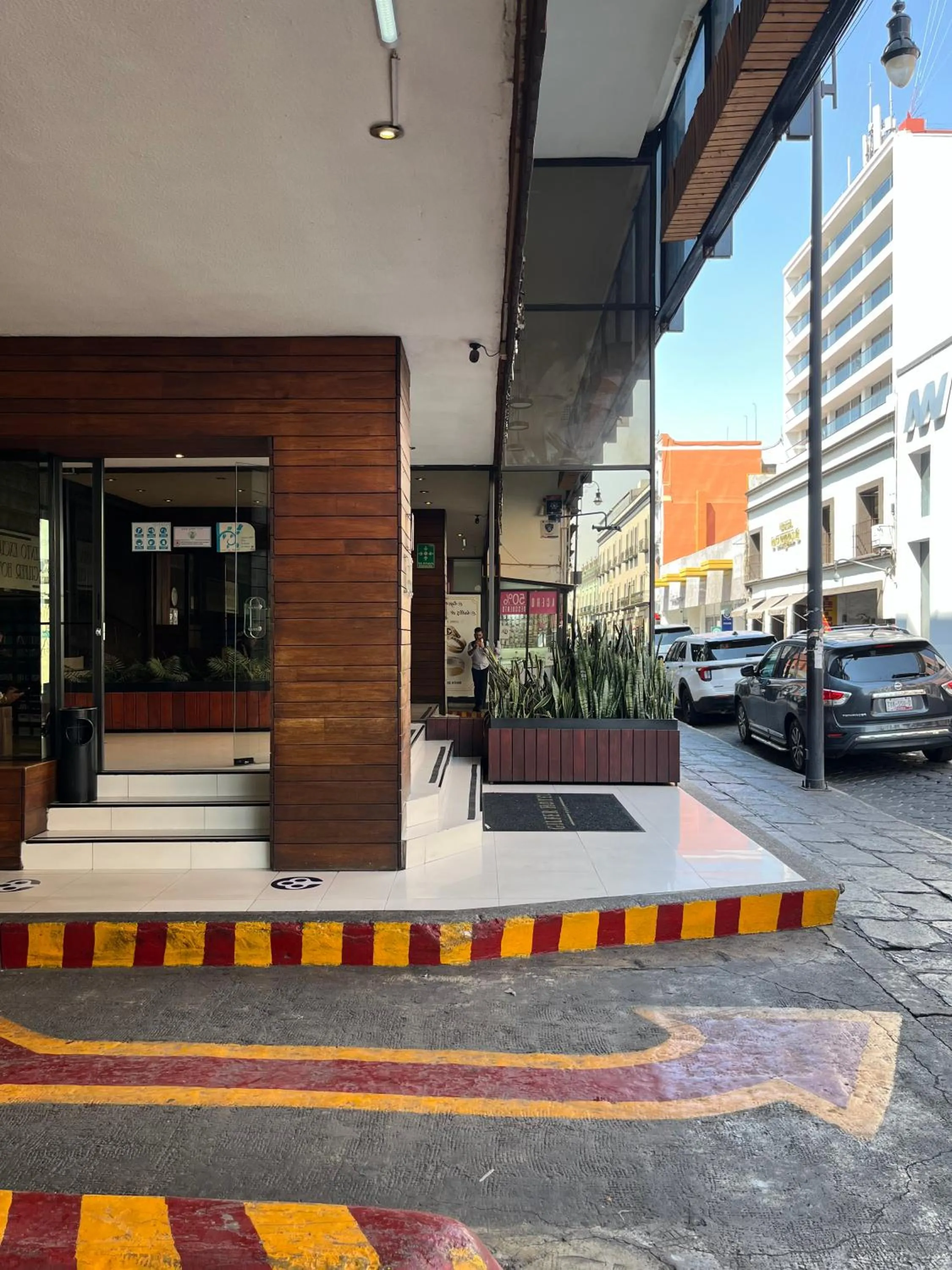 Parking in Hotel Gilfer Puebla Centro Histórico