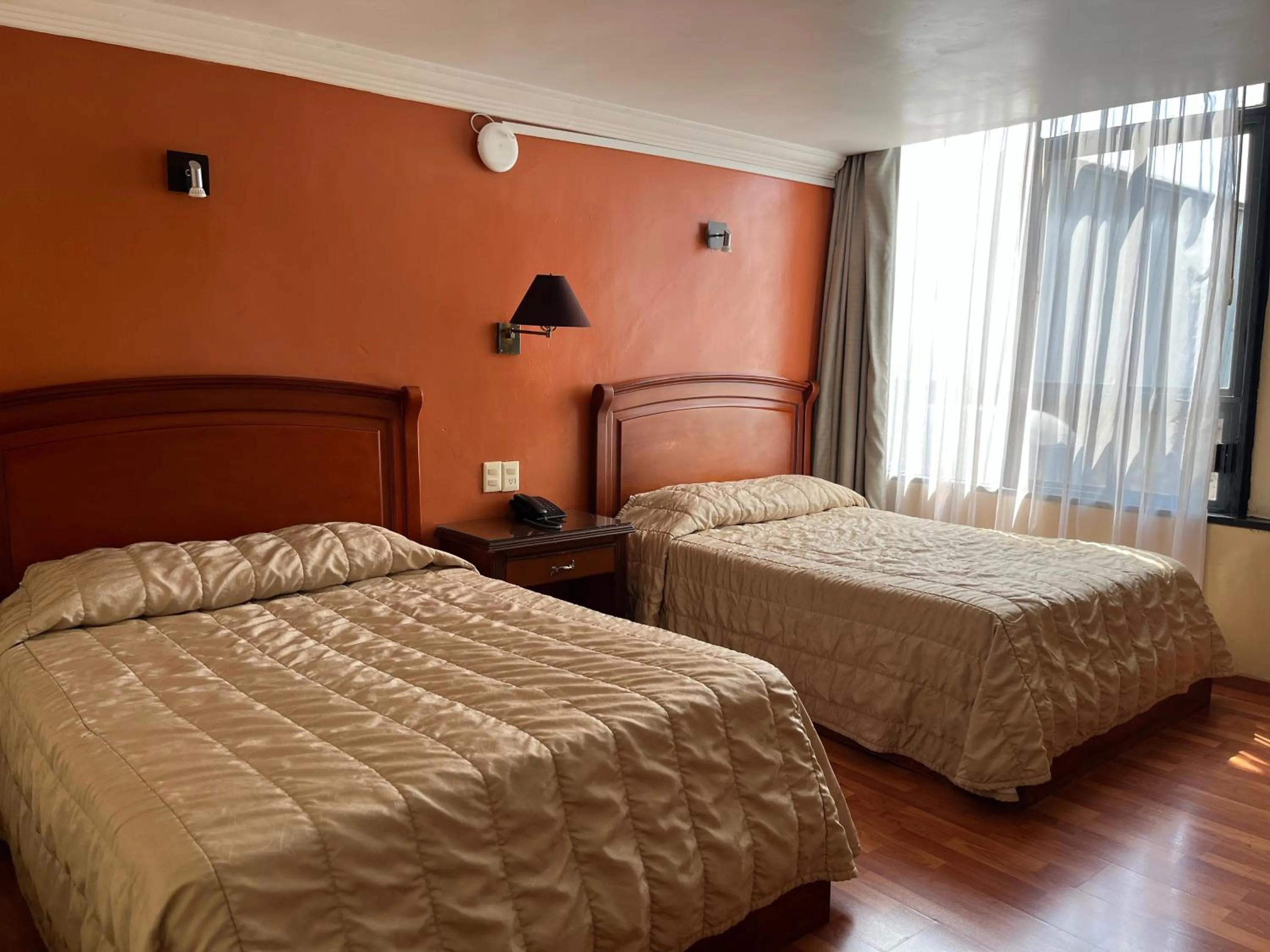 Bed in Hotel Gilfer Puebla Centro Histórico