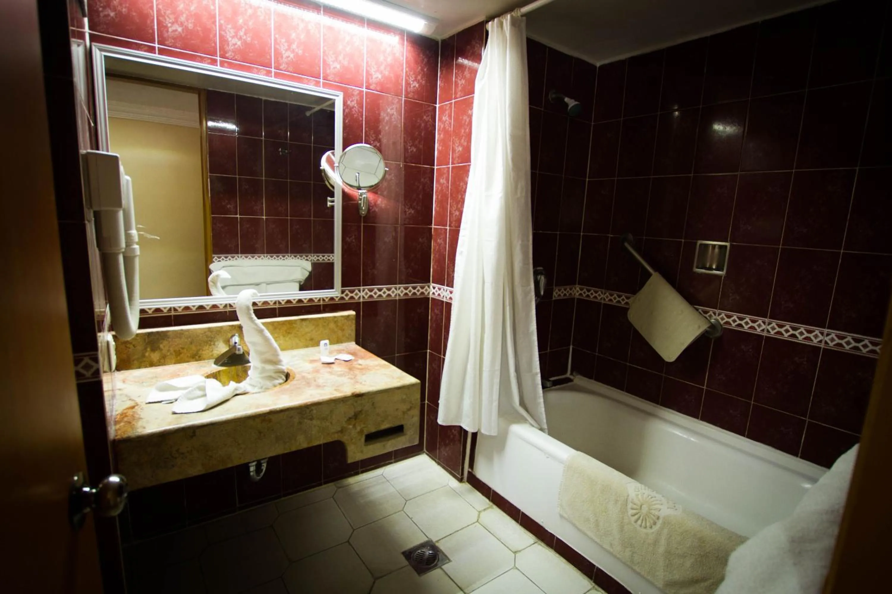 Bathroom in Hotel Gilfer Puebla Centro Histórico