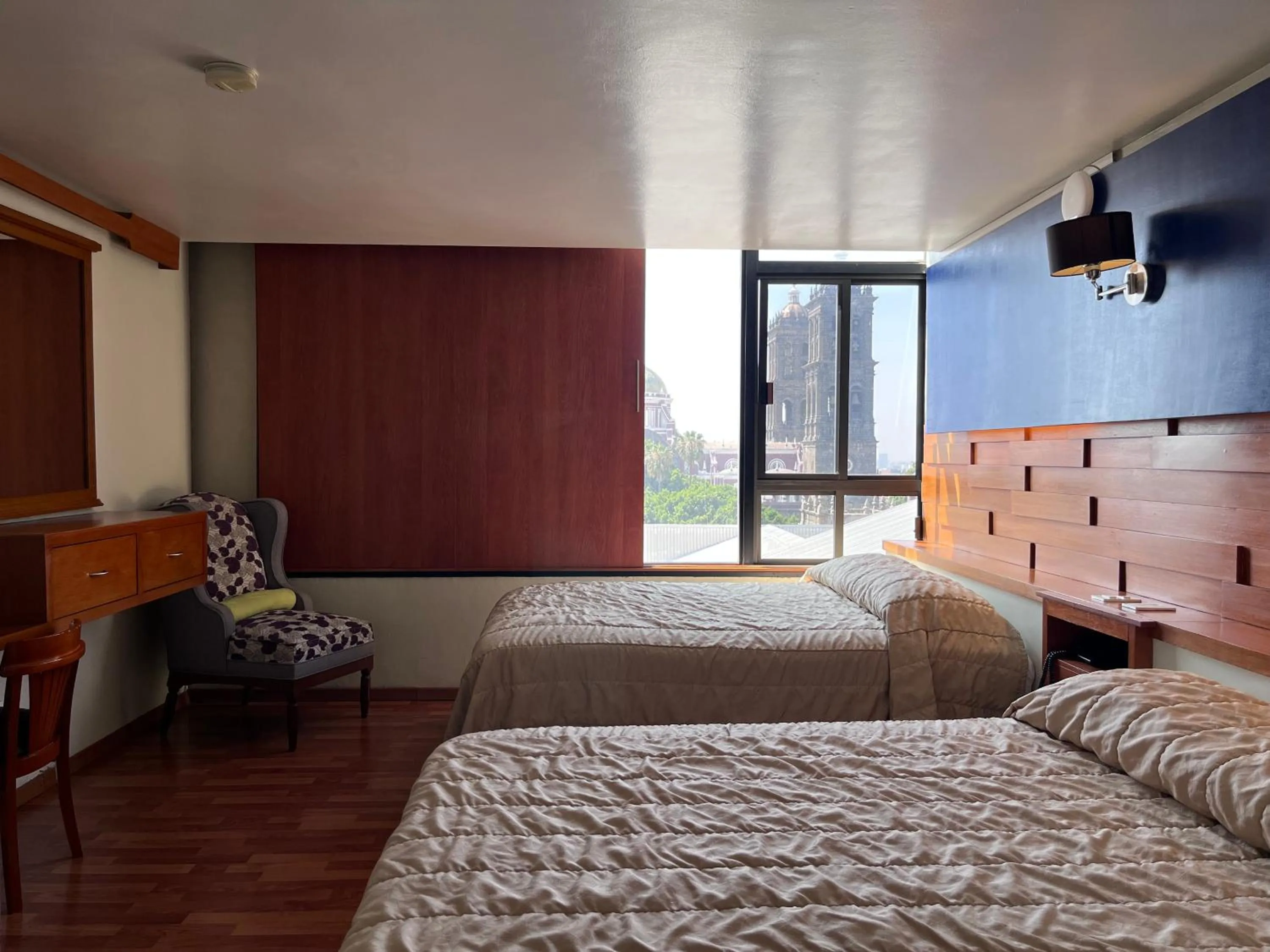 Bed in Hotel Gilfer Puebla Centro Histórico