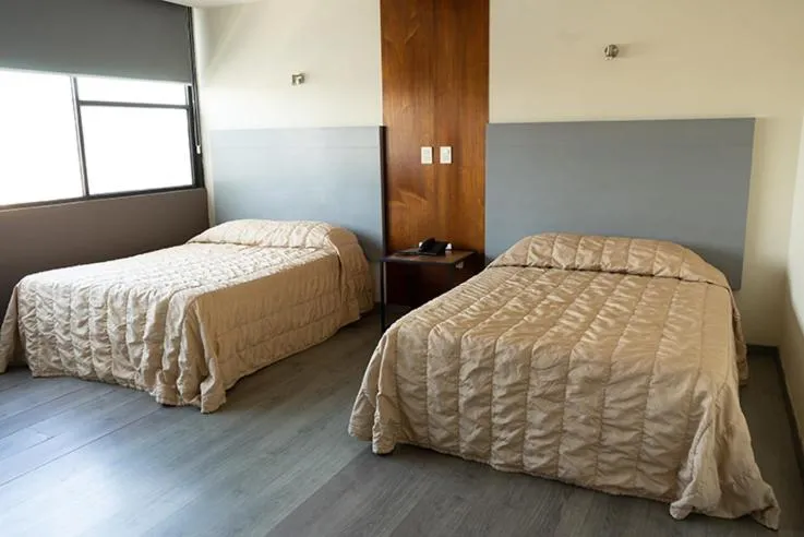 Bed in Hotel Gilfer Puebla Centro Histórico