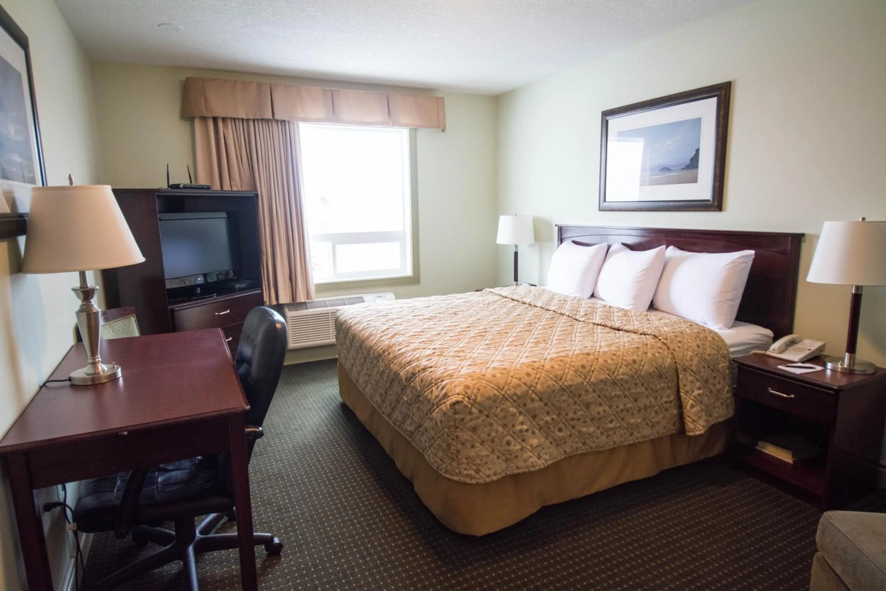 Bed in Nova Inn Acheson