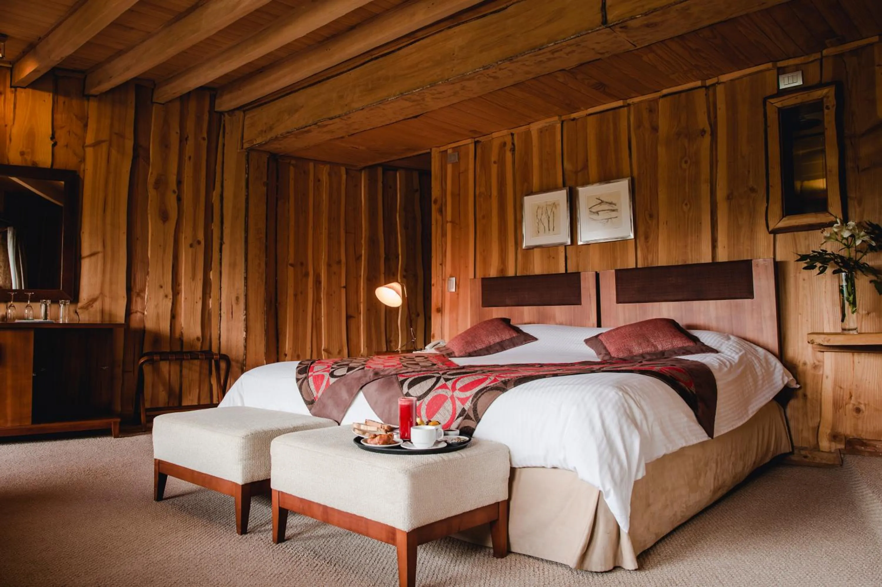Photo of the whole room, Bed in Huilo Huilo Nothofagus Hotel & Spa