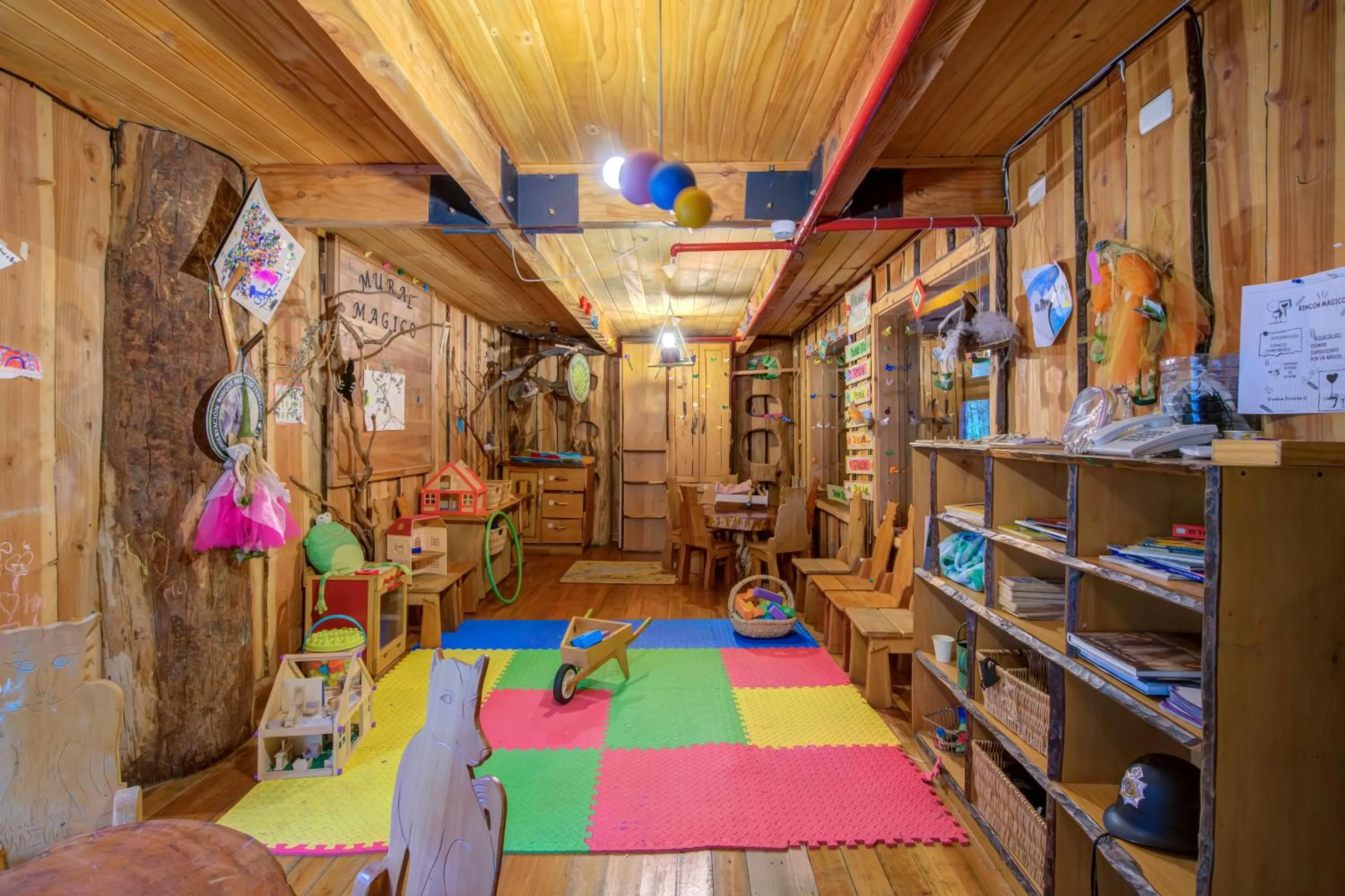 Kids's club in Huilo Huilo Nothofagus Hotel & Spa
