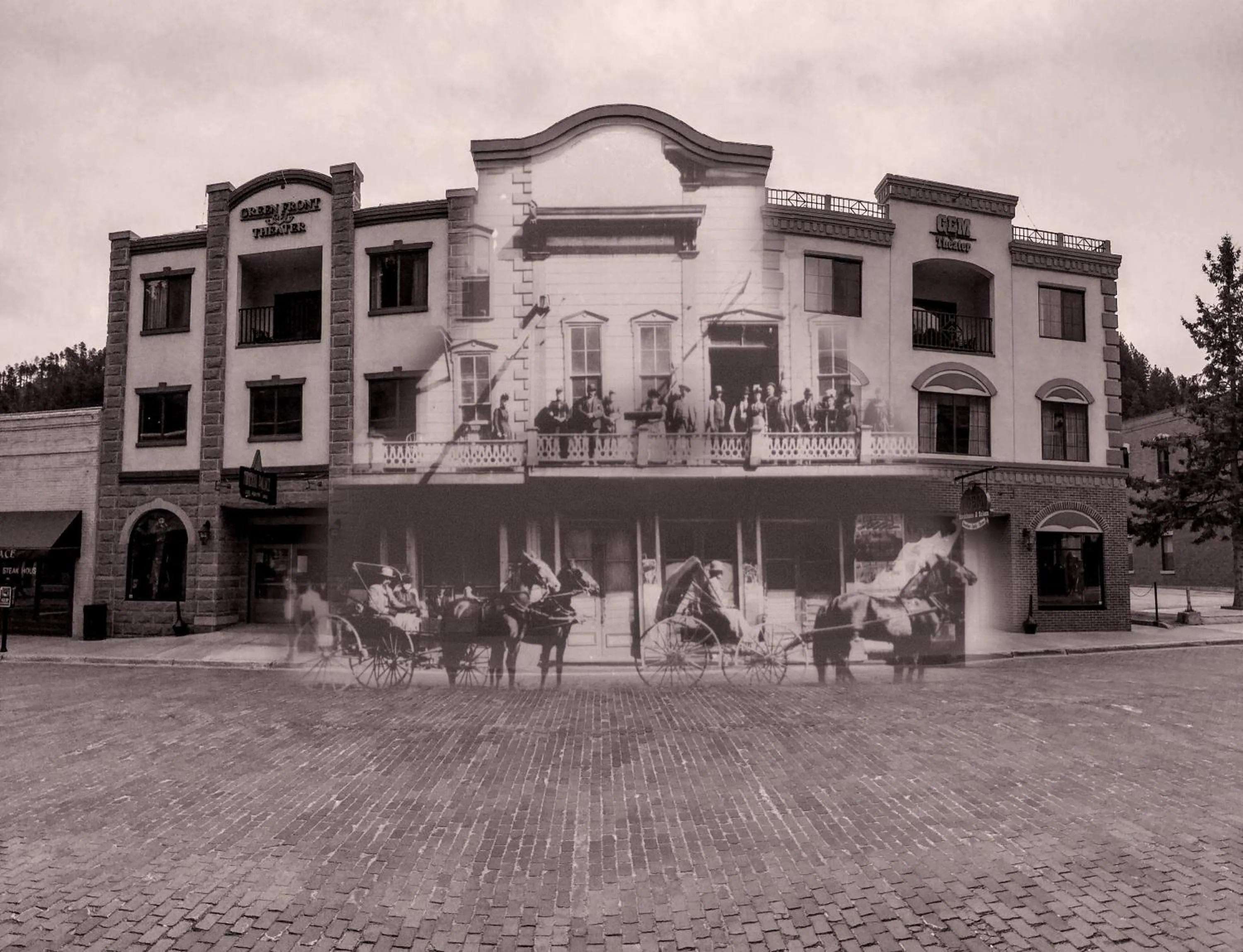 Property building in Mineral Palace Hotel & Gaming