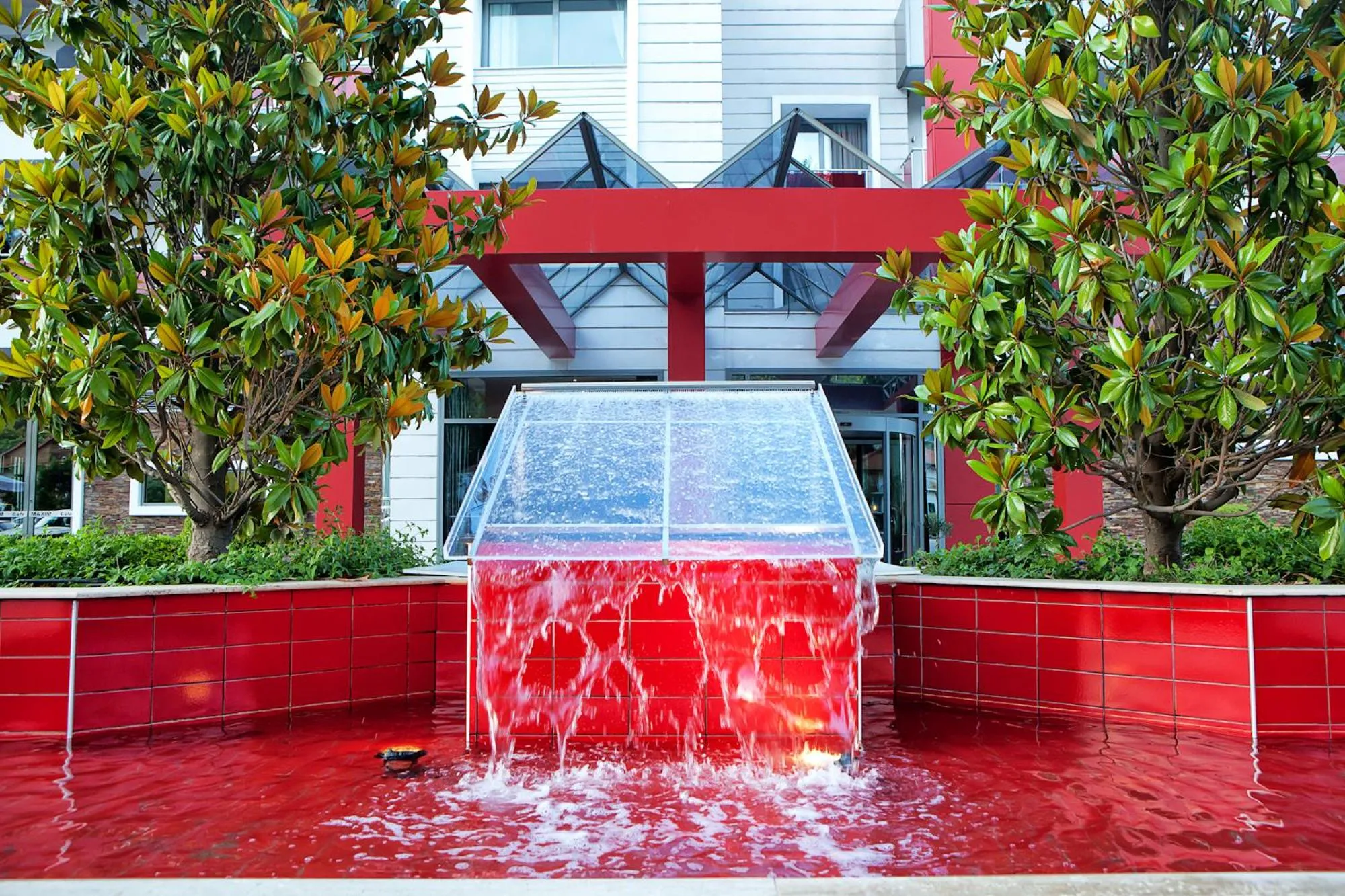 Facade/entrance in Olympus Thea Boutique Hotel