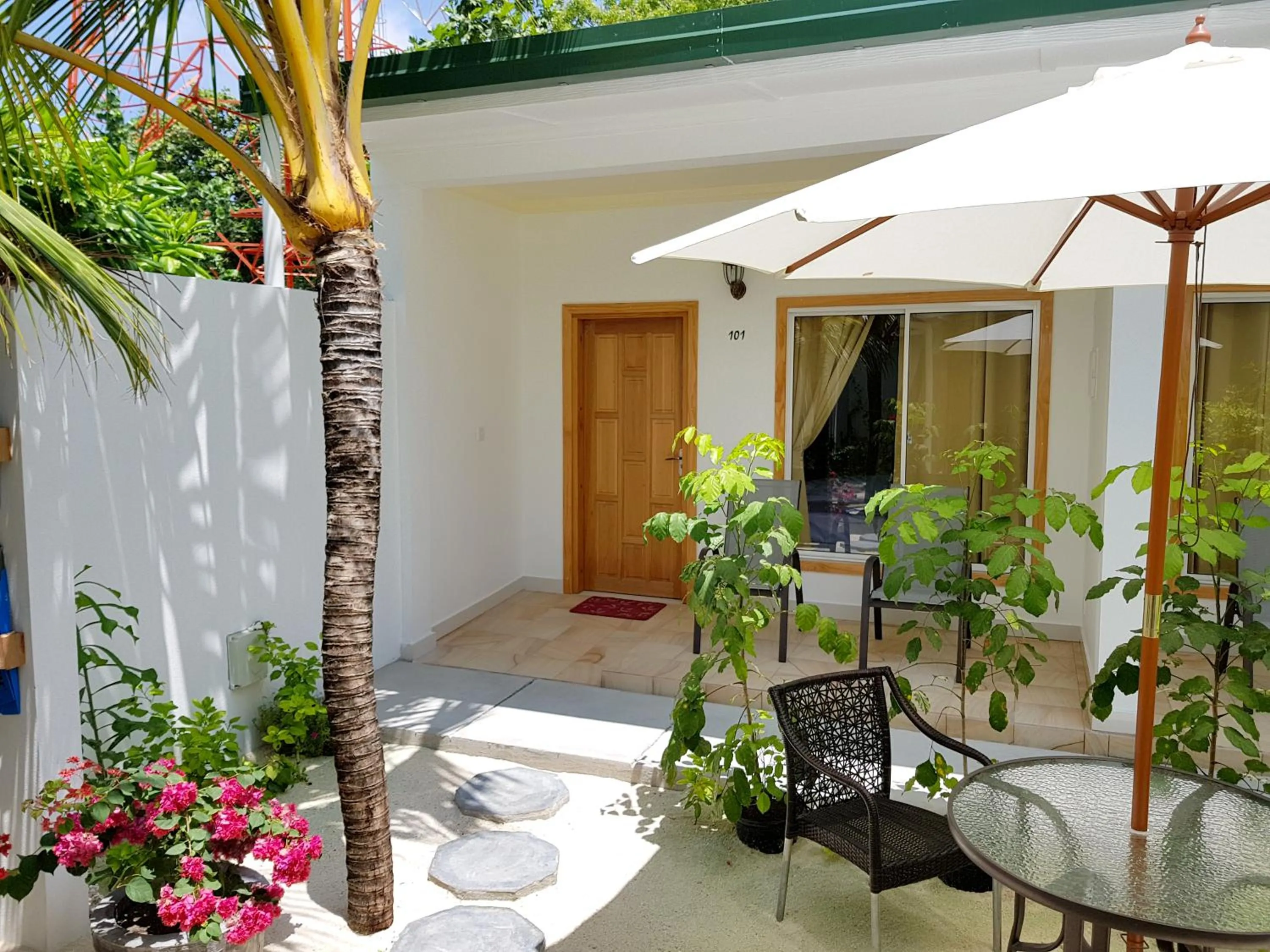 View (from property/room) in Karaa Village