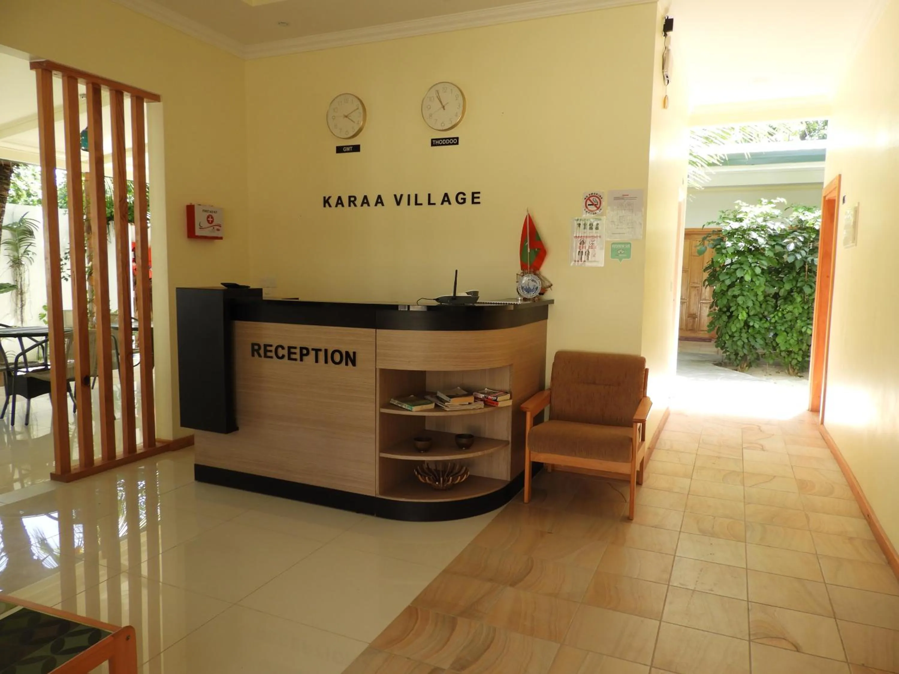 Lobby or reception in Karaa Village