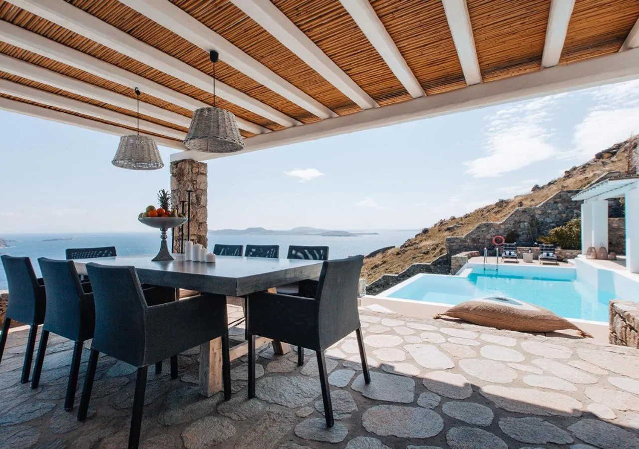 Patio in Diana Villa Mykonos