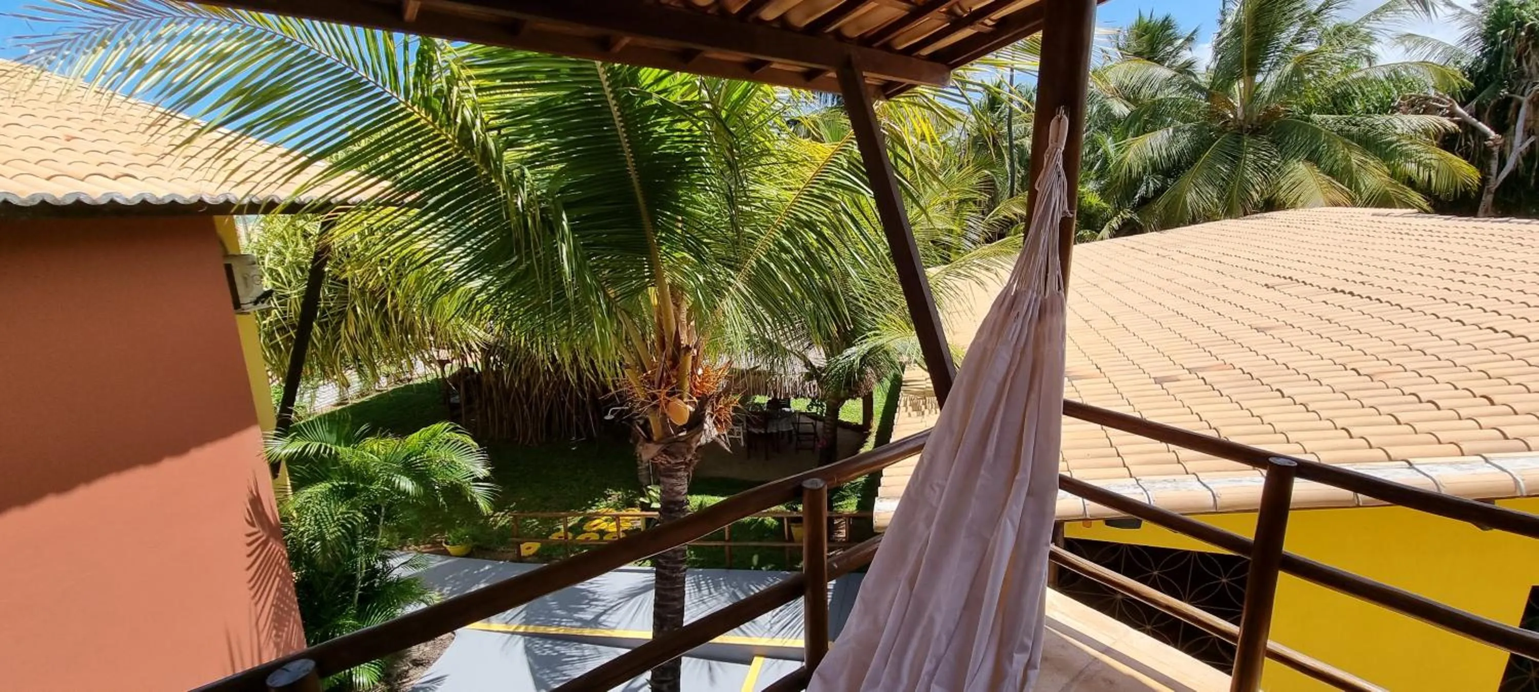 Garden view in Pousada Enseada do Gostoso