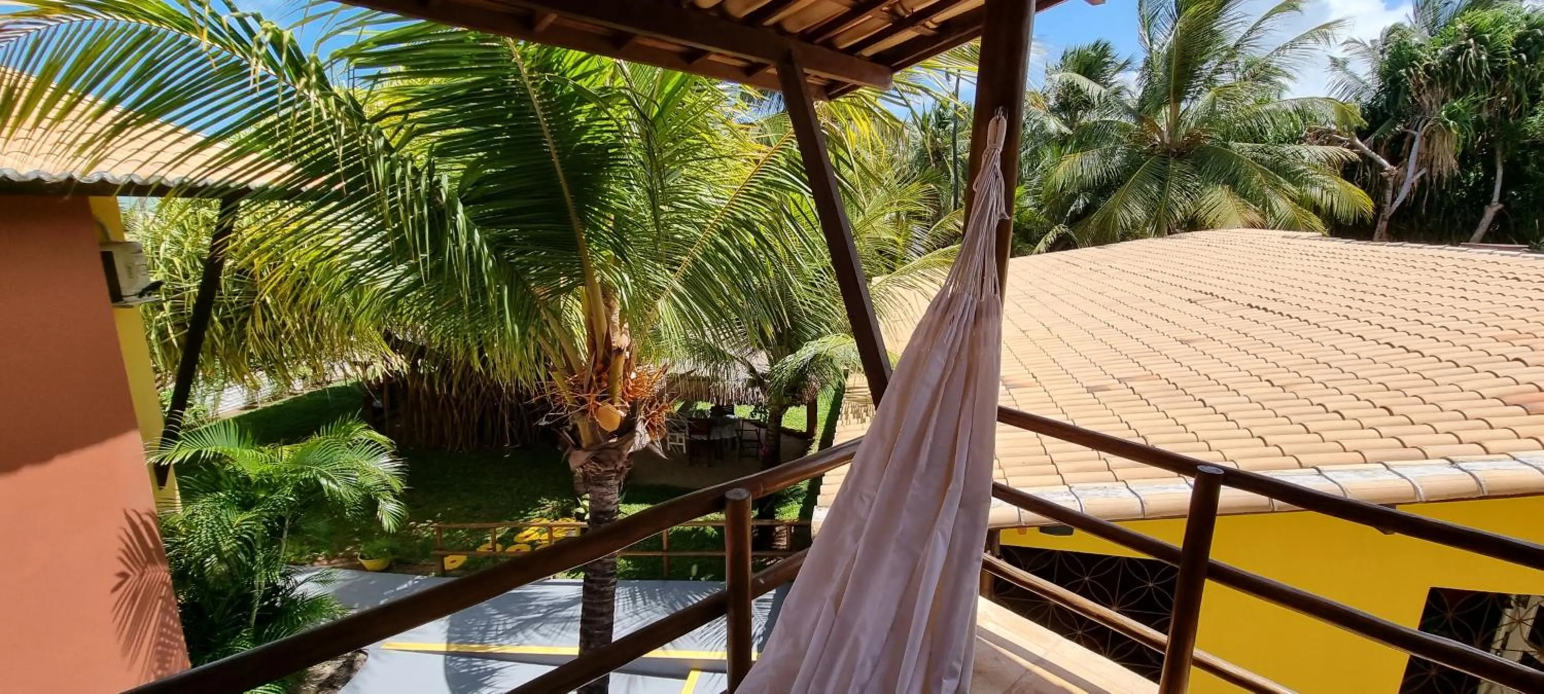 Garden view in Pousada Enseada do Gostoso