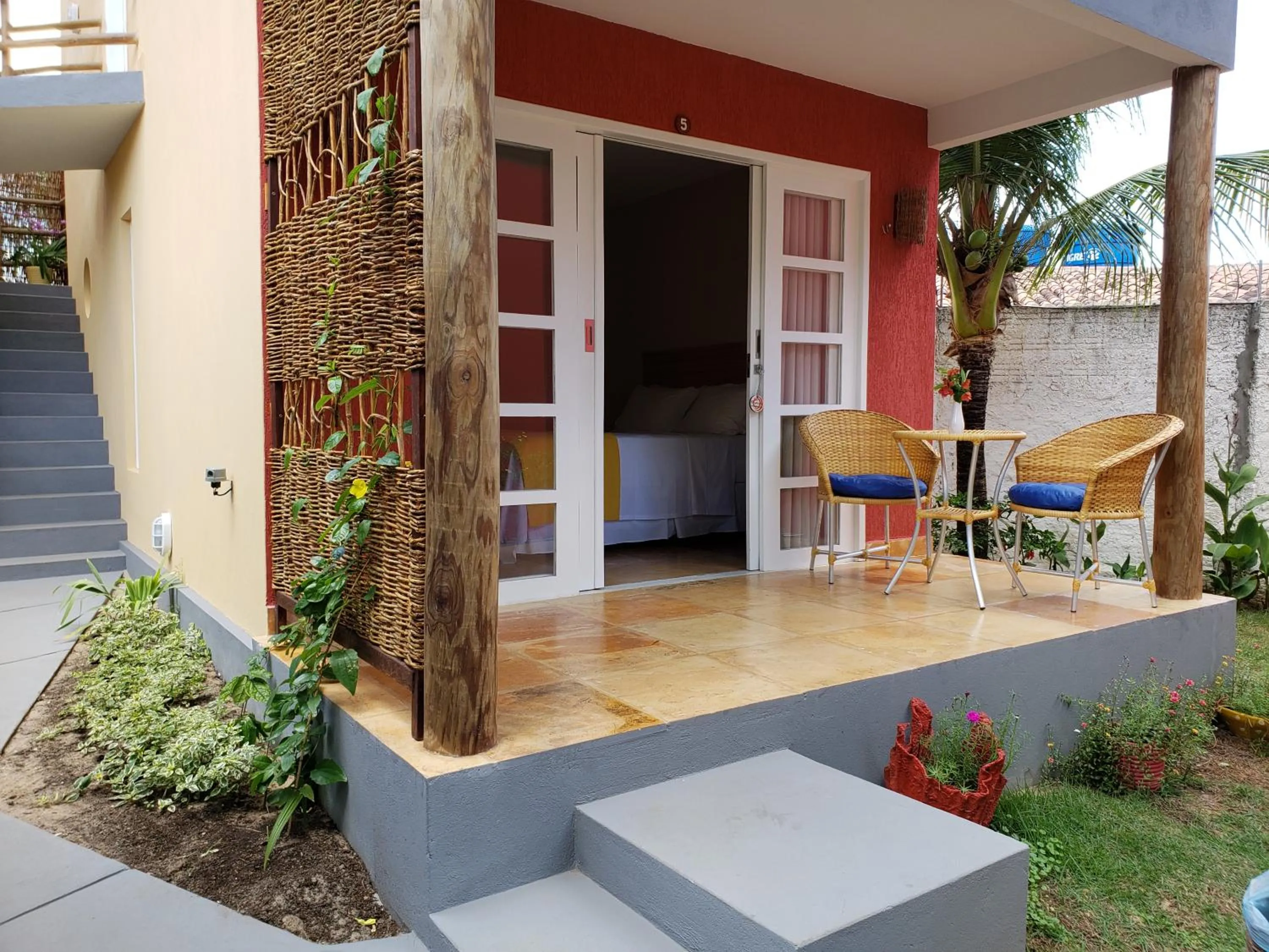 Patio in Pousada Enseada do Gostoso