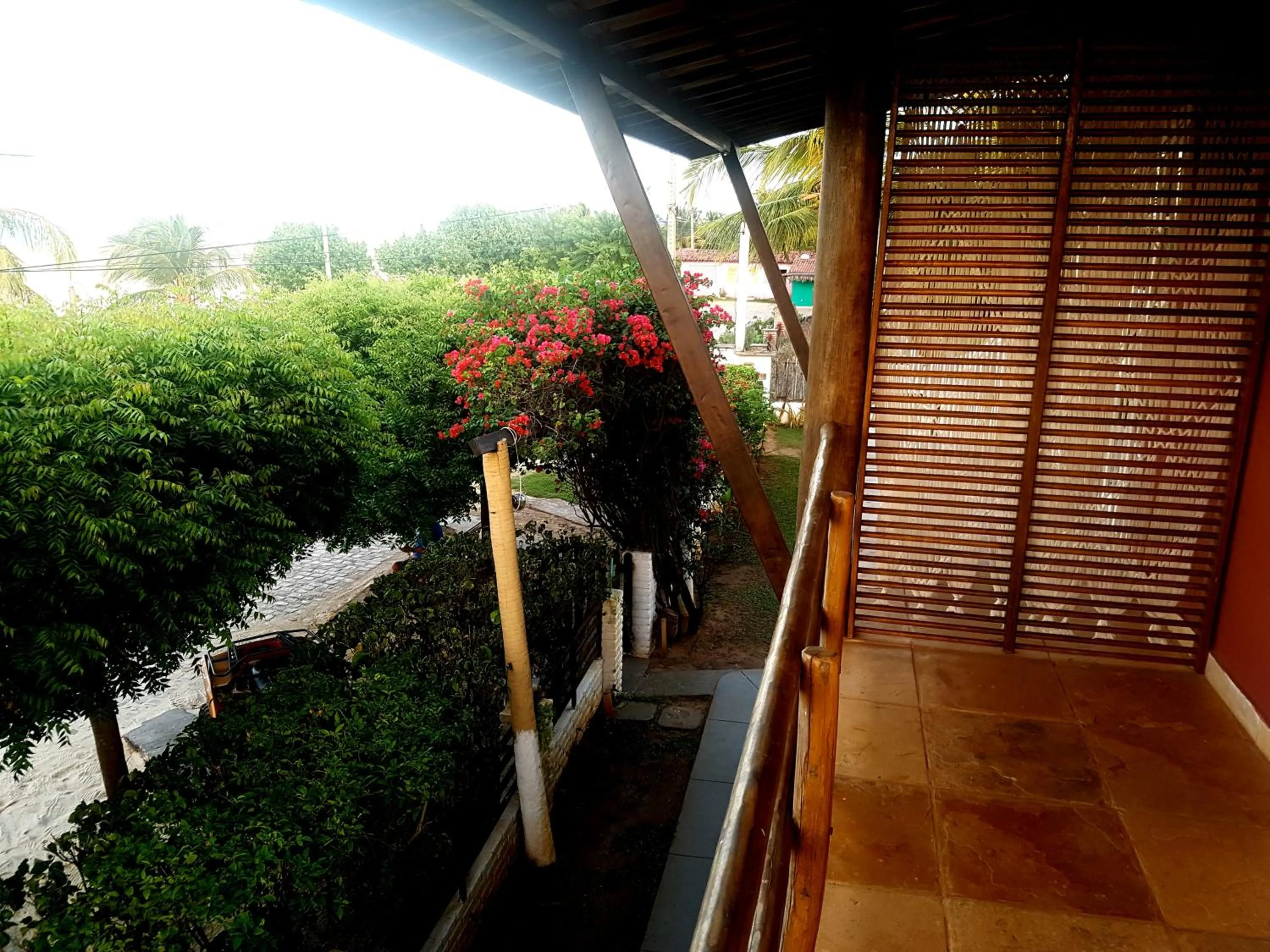 Balcony/Terrace in Pousada Enseada do Gostoso