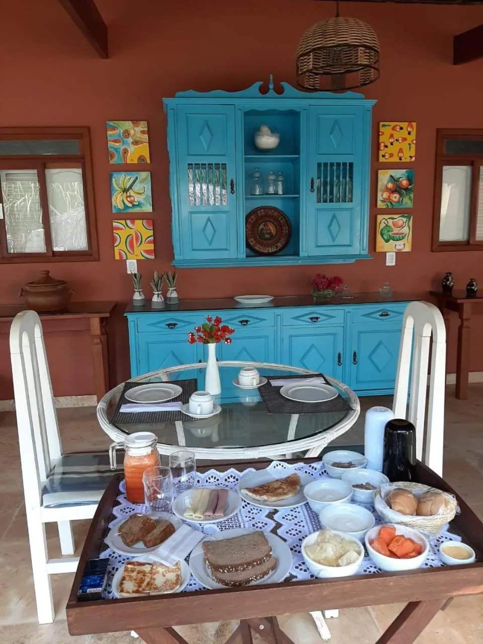 Breakfast in Pousada Enseada do Gostoso