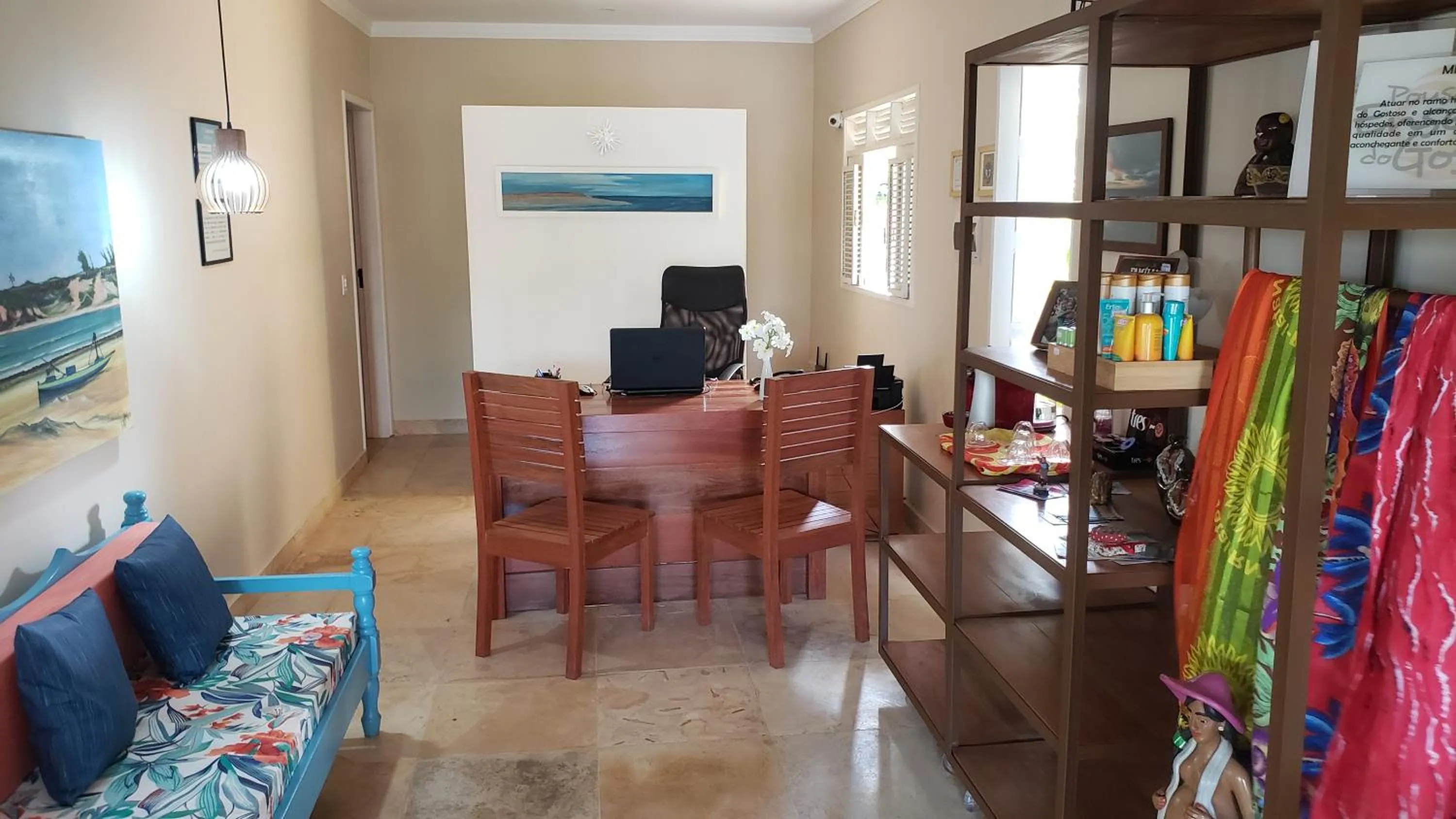 Lobby or reception in Pousada Enseada do Gostoso