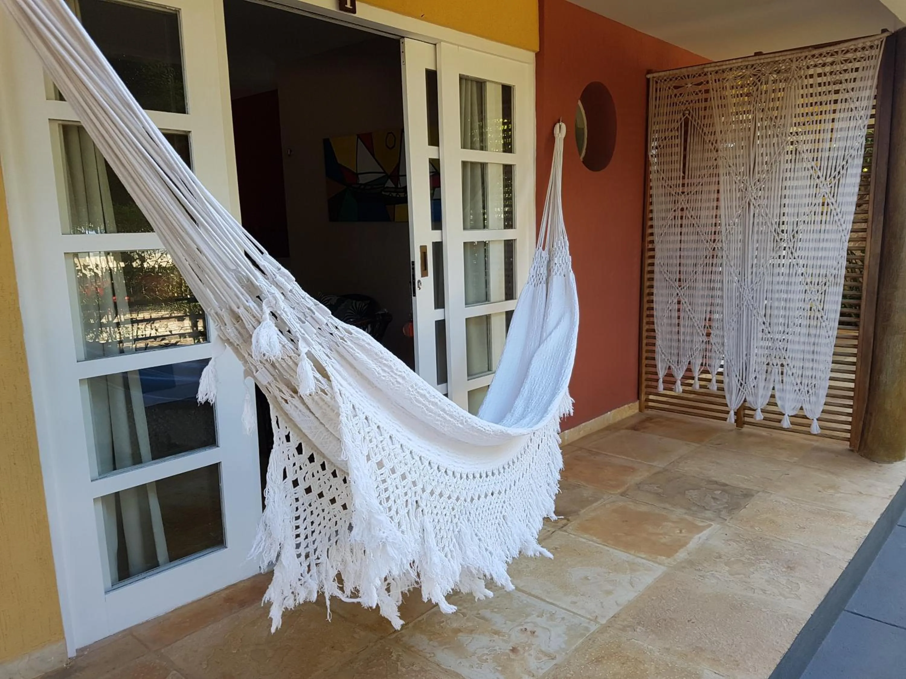 Balcony/Terrace in Pousada Enseada do Gostoso