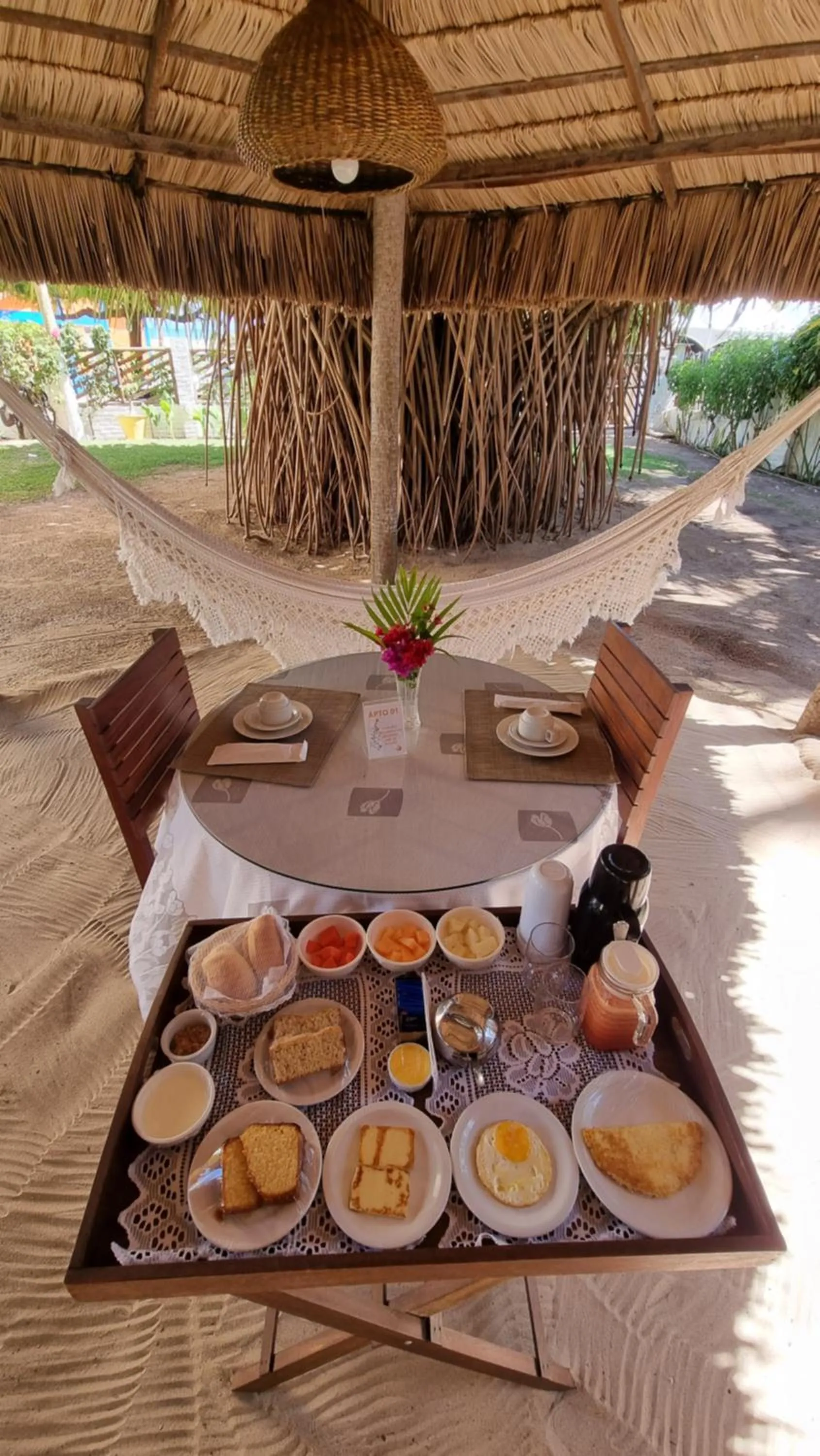 Dining area in Pousada Enseada do Gostoso