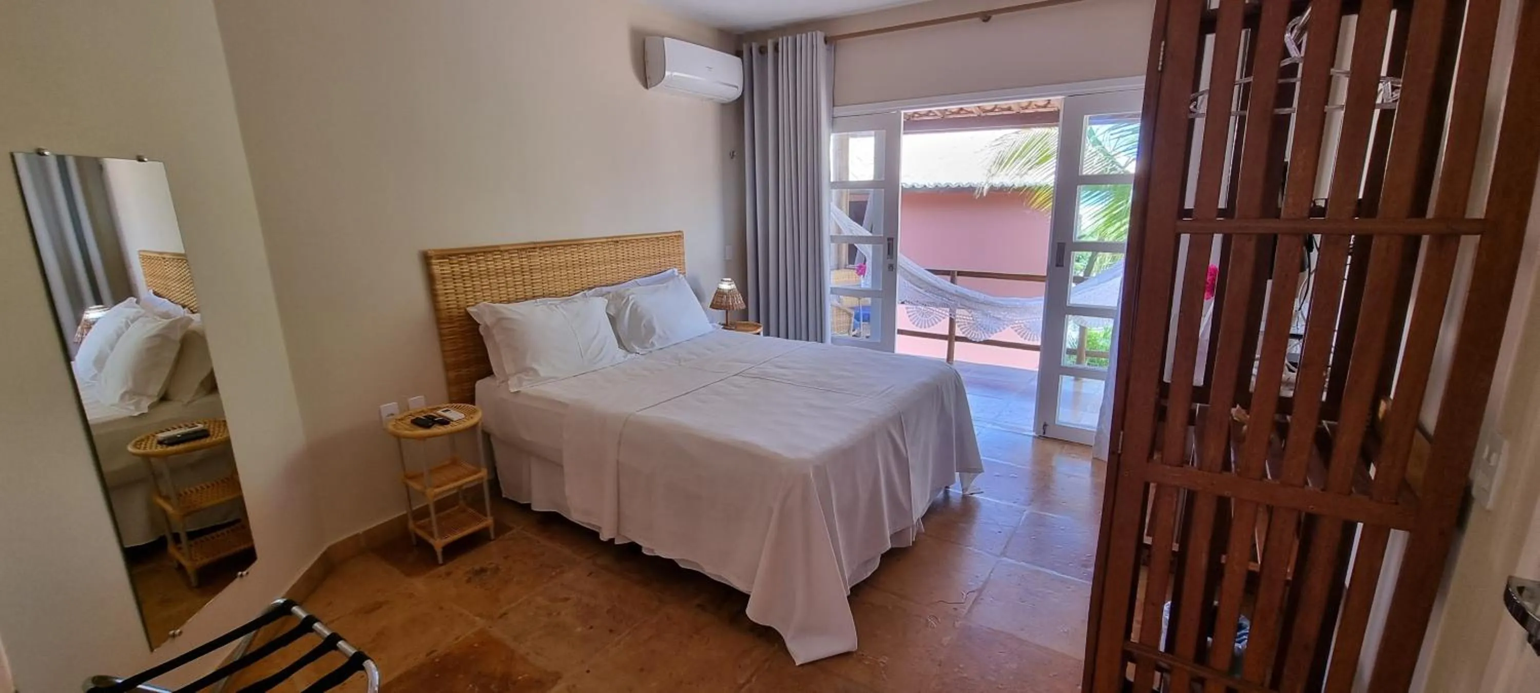 Photo of the whole room, Bed in Pousada Enseada do Gostoso
